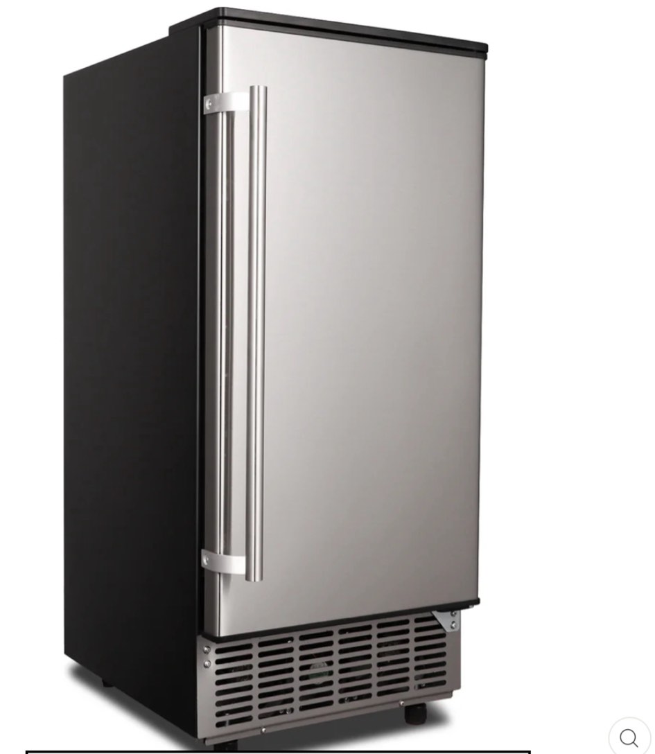 Northair 80lb Daily Undercounter Commercial Ice Maker Built in Ice Machine Stores up to 24lbs