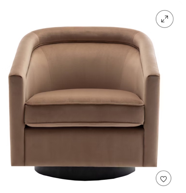 Classic Swivel Barrel Chair - WOVENBYRD