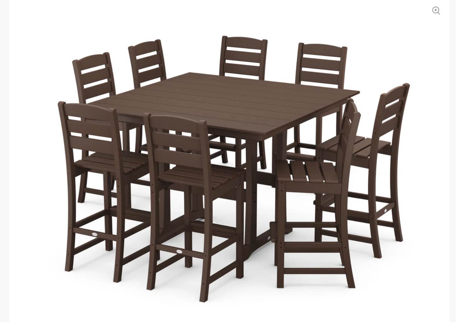 Lakeside 9-Piece Bar Side Chair Set ( incomplete set; 2 pieces chair only) 