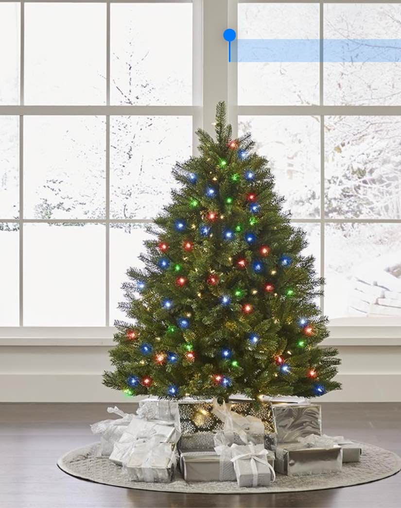 The World's Best Prelit Douglas Fir