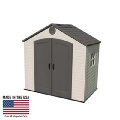 LIFETIME 8 FT. X 5 FT. OUTDOOR STORAGE SHED