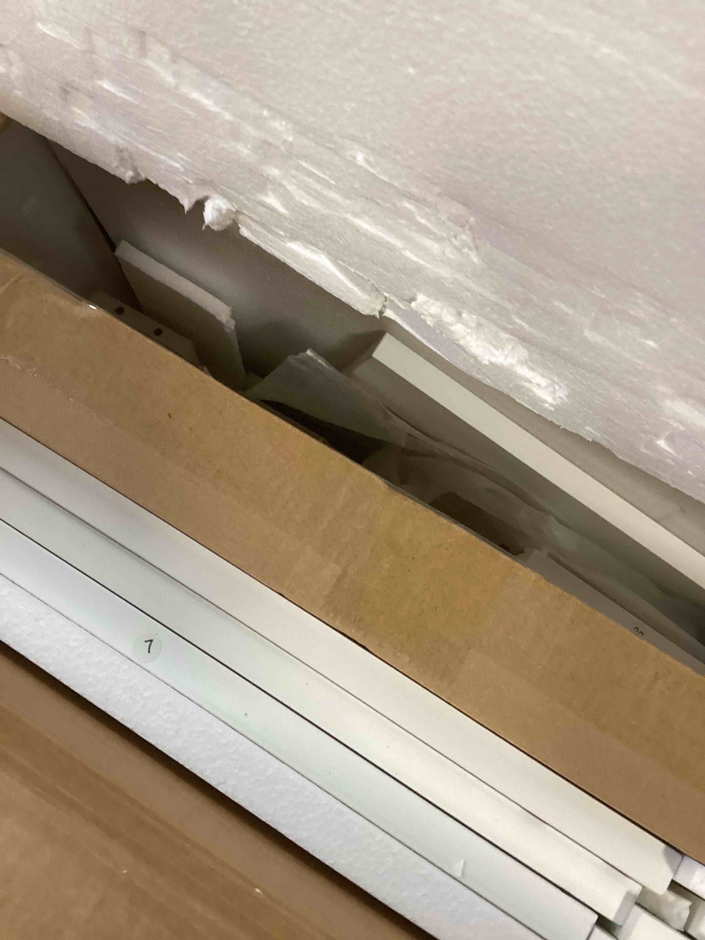 Vanity Set With LED Mirror & Power Outlets, 9 Drawers with Diamond Handles