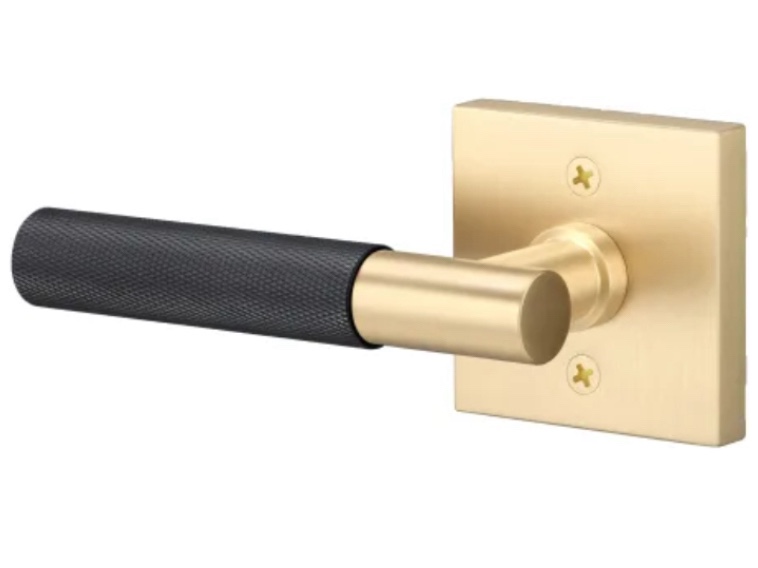 Sure-Loc Aspra Square Non-Turning One-Sided Dummy Door Lever with Square Rose