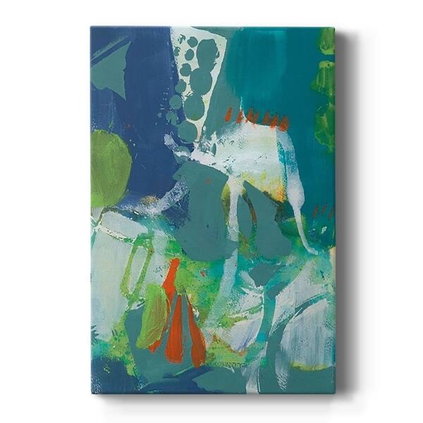 Tropical Graphics IV Premium Gallery Wrapped Canvas - Ready to Hang - 8X12