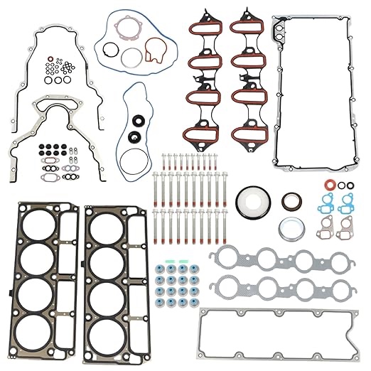 HS26191PT-1 Full Gasket Set & Head Bolts Replacement for 2004-2007 Tahoe 2004-2006 Yukon 5.3L ES72220 (incomplete 1 piece only)