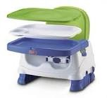 Fisher-Price Booster Seat  Blue/Green/Gray