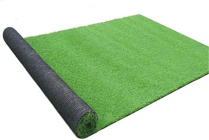 Goasis Lawn Artificial Grass Turf Lawn, 0.8inch Realistic Synthetic Grass Mat, Indoor Outdoor Garden Lawn Landscape for Pets,Fake Faux Grass Rug W/ Drainage Holes 3.3 FT x5 FT(16.5 Square FT)