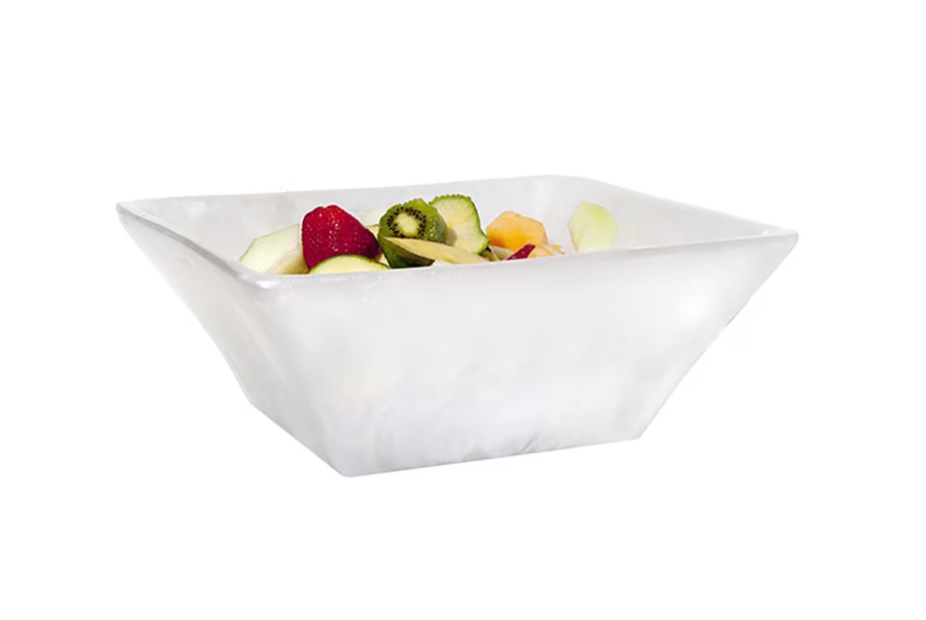 Steelite KMK2801SH Fusion Shell 12.25" Square Bowl