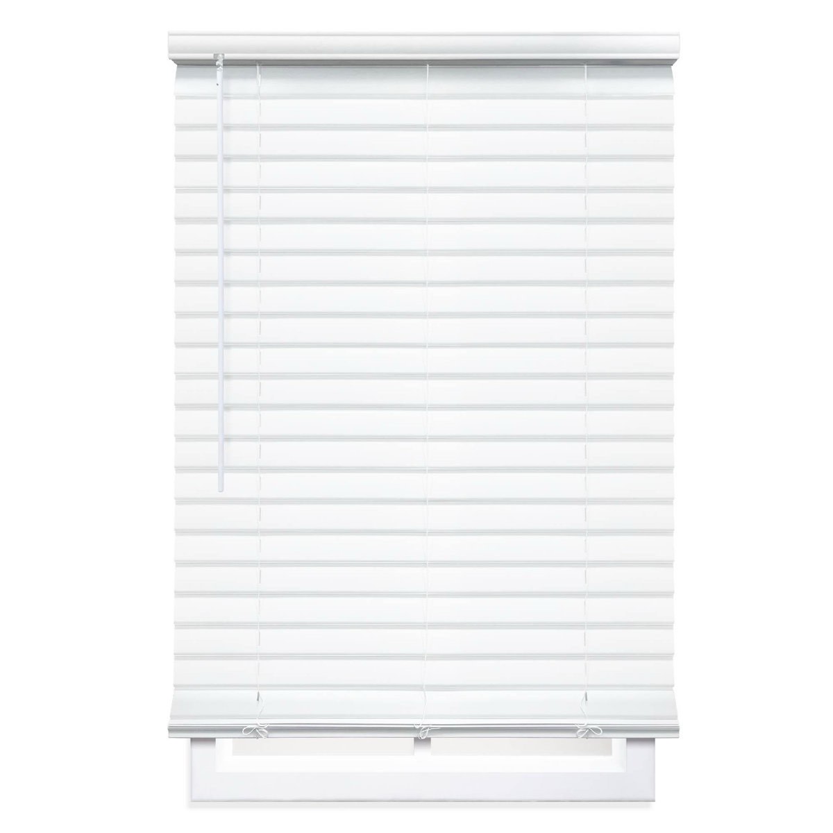 coursey 2 inch room darkening, cordless vinyl horizontal/venetian blind