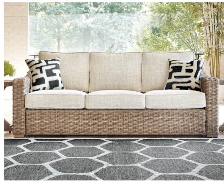 (incomplete)Beachcroft Outdoor Sofa, Beige