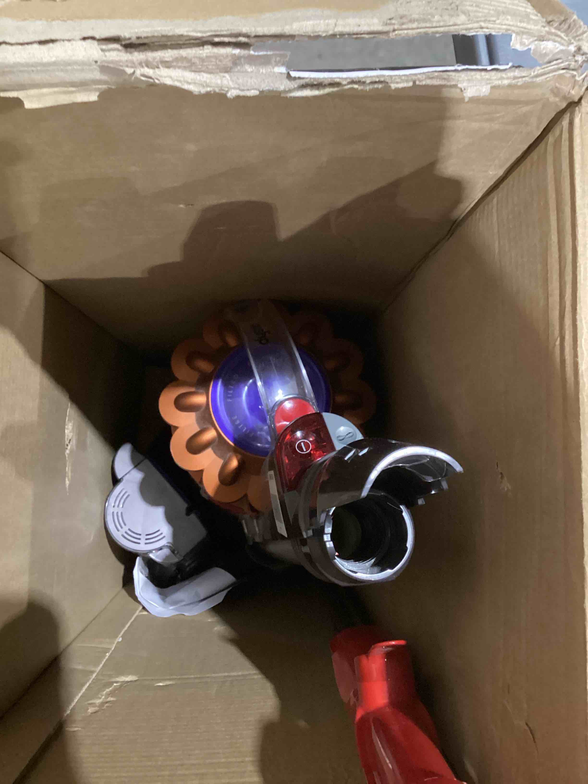 Condition photo showing As Is for Dyson Ball Animal 3 Extra Upright Vacuum, Corded, 290AW, De-tangling Motorbar Cleaner Head for All Floors, 3 Suction Modes, Specialized pet Tools