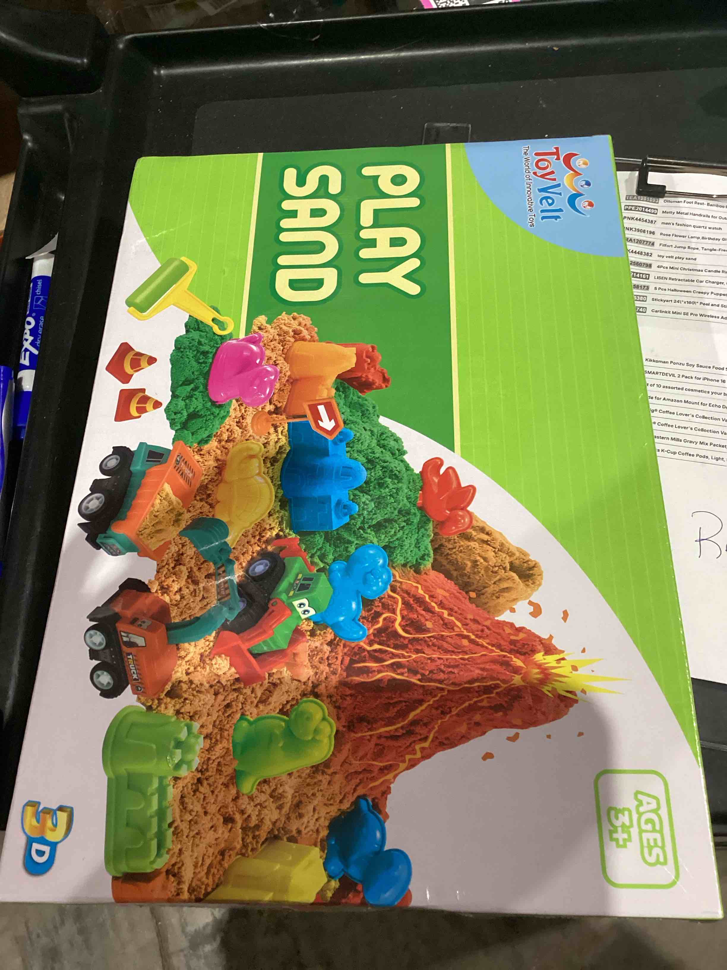 toy velt play sand