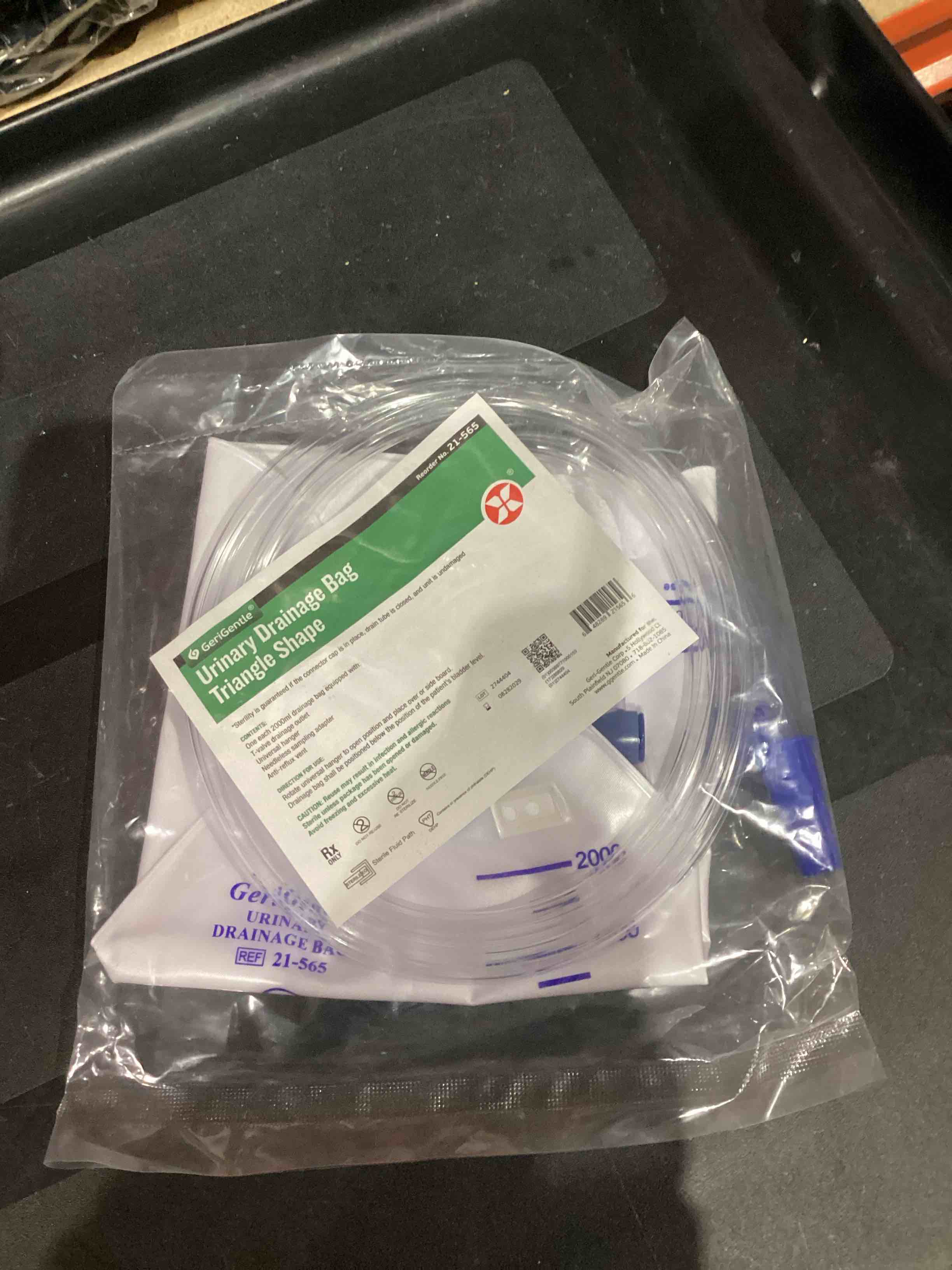 Urinary Drainage Bag triangle shape