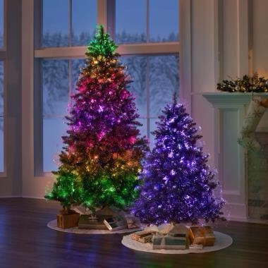 The Fiber Optic Light Show Tree