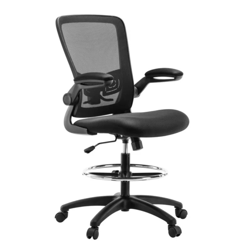Kyzah Mesh Office Chair, Computer chair with wheels, home office chair with adjustable height