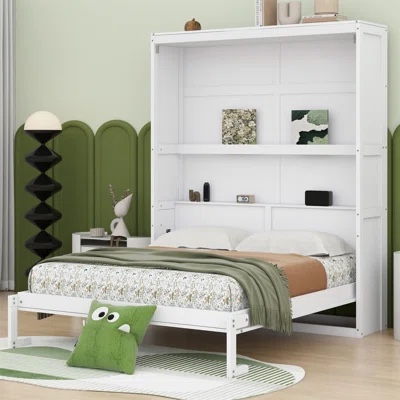 Marlayah Murphy Bed M034070   white   full ( incomplete box 1 of 2 ) 