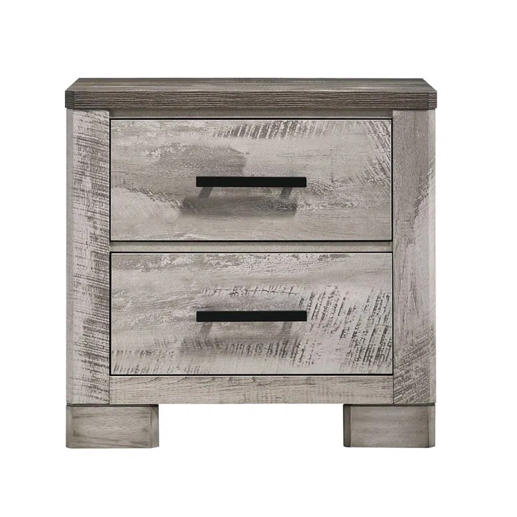 Decker 2 - Drawer Nightstand in Gray