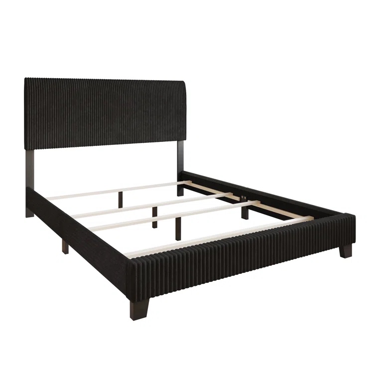 Pravesh Corduroy 4-pieces Bedroom Set ( incomplete only 1 box )(size:full ) 