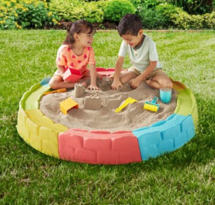 member's mark sandbox set with accessories & cover