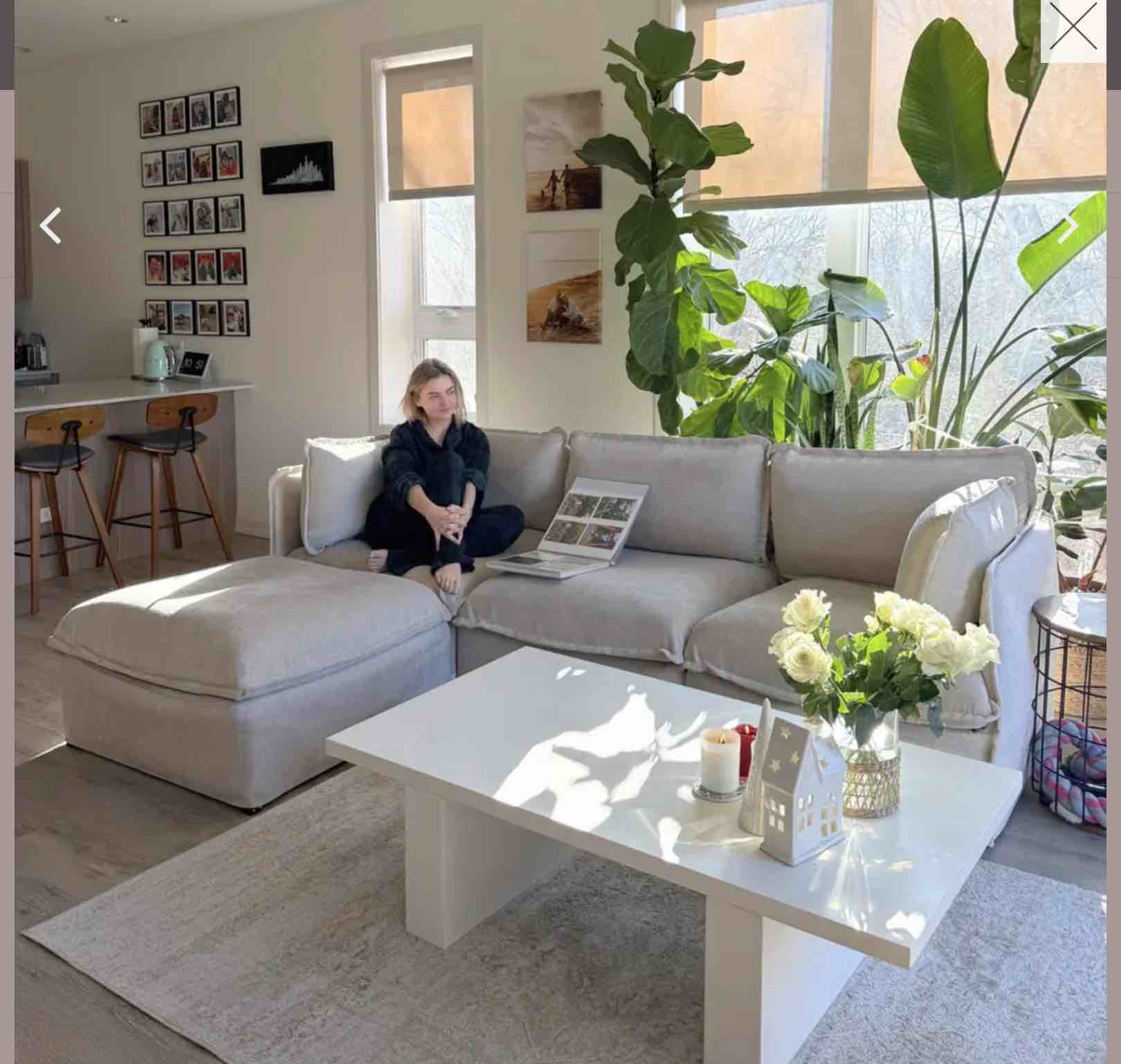 (incomplete) Anabei Modular Performance End chair, Deluxe+/Cloud -(Sakura)