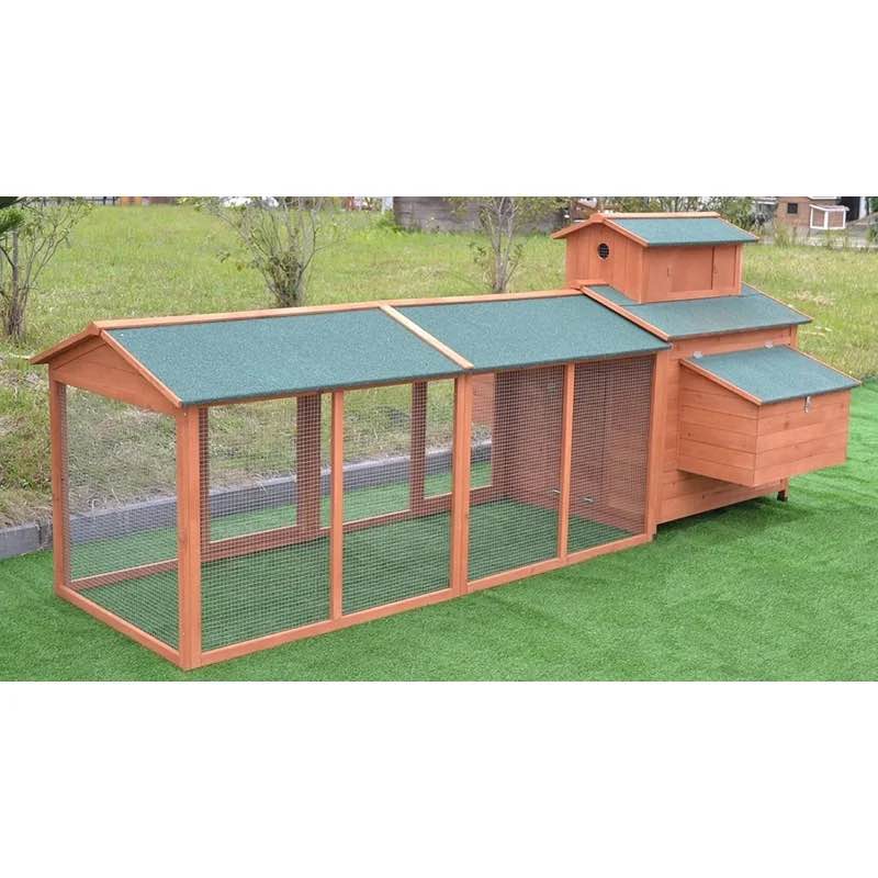(incomplete box 2 of 2 only) Analysa 34 Square Feet Chicken Coop with Chicken Run For Up To 8 Chickens