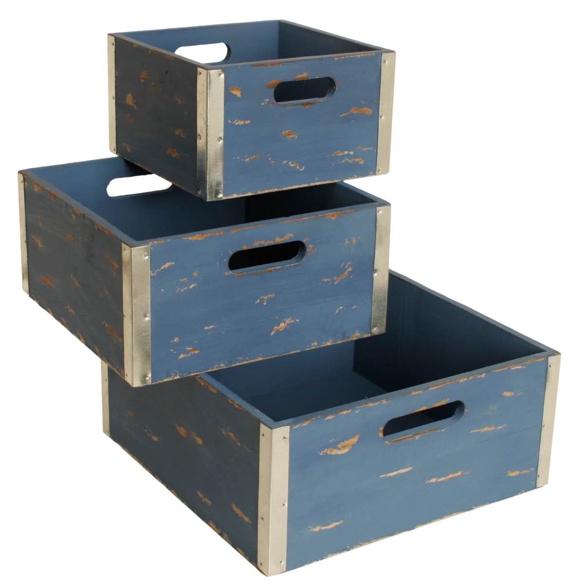 August Grove® Solid Wood Crate