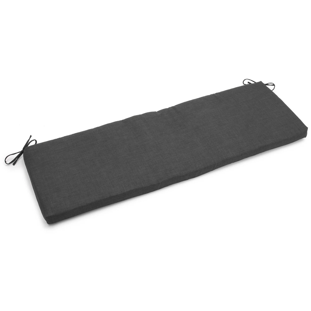 Indoor/Outdoor Bench Cushion (57-, 60-, or 63-inches wide) - 60" wide - Cool Gray Brand