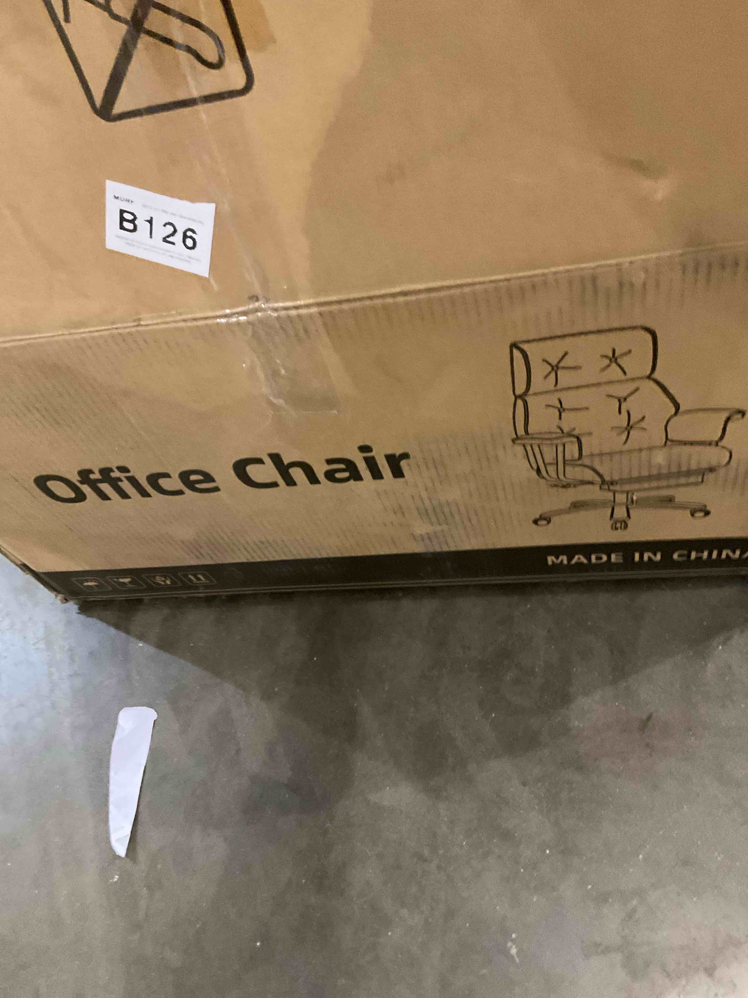 Vintage Desk Chair,Big and Tall Leather Reclining Executive Office Chair with Footrest