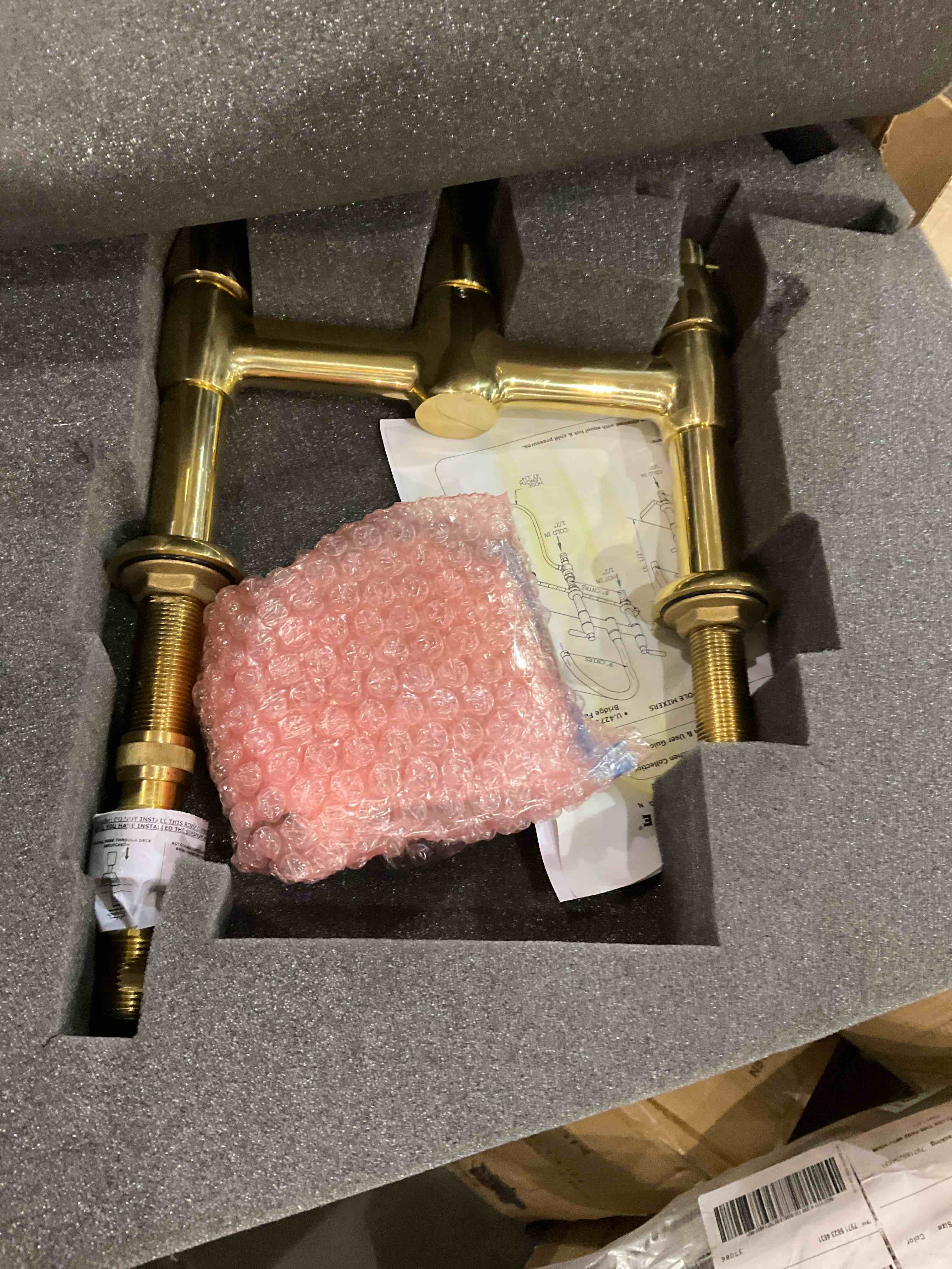 Holborn bridge kitchen faucet with c -spout and side spray 