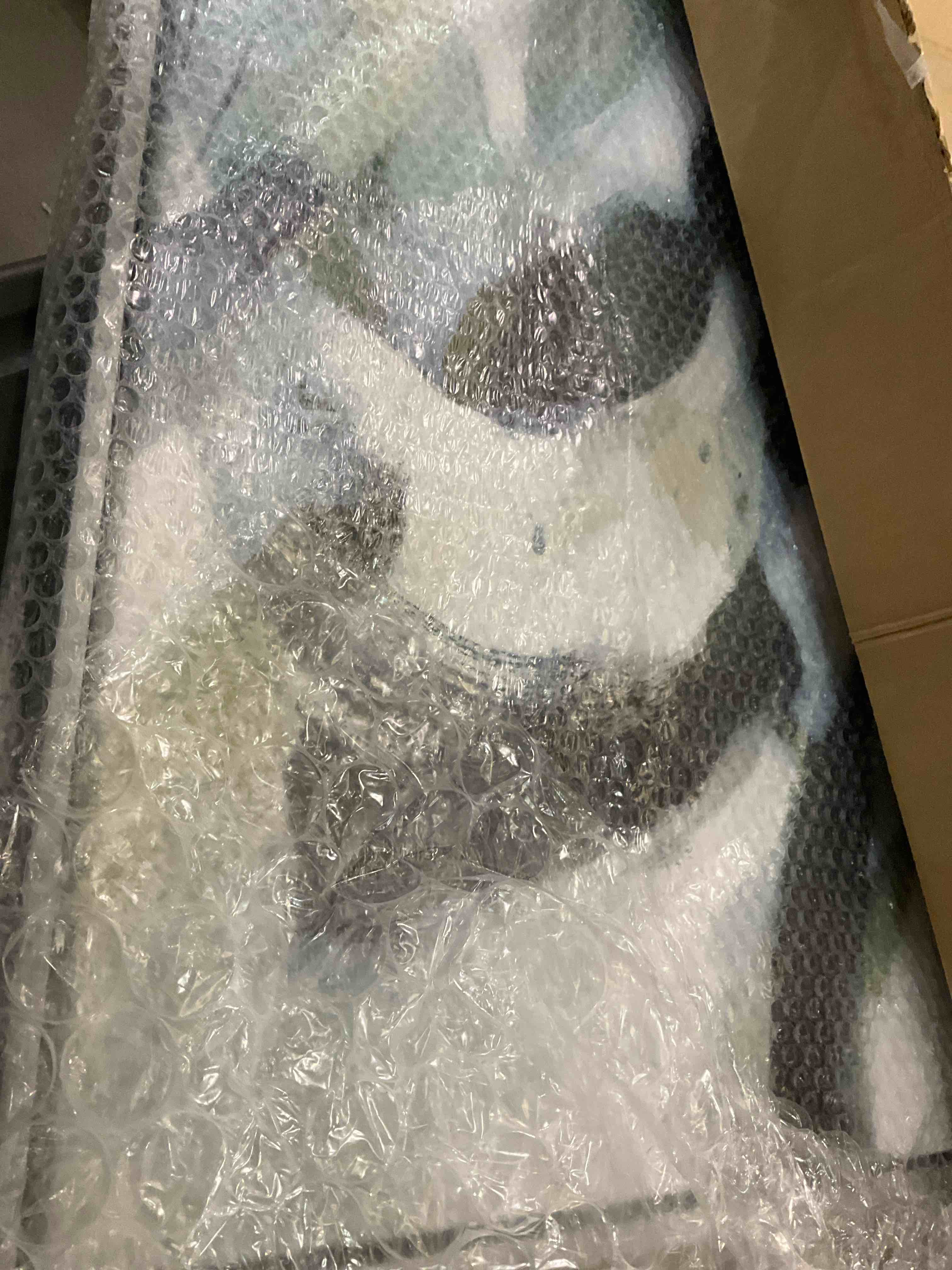 green onyx wrapped canvas painting 