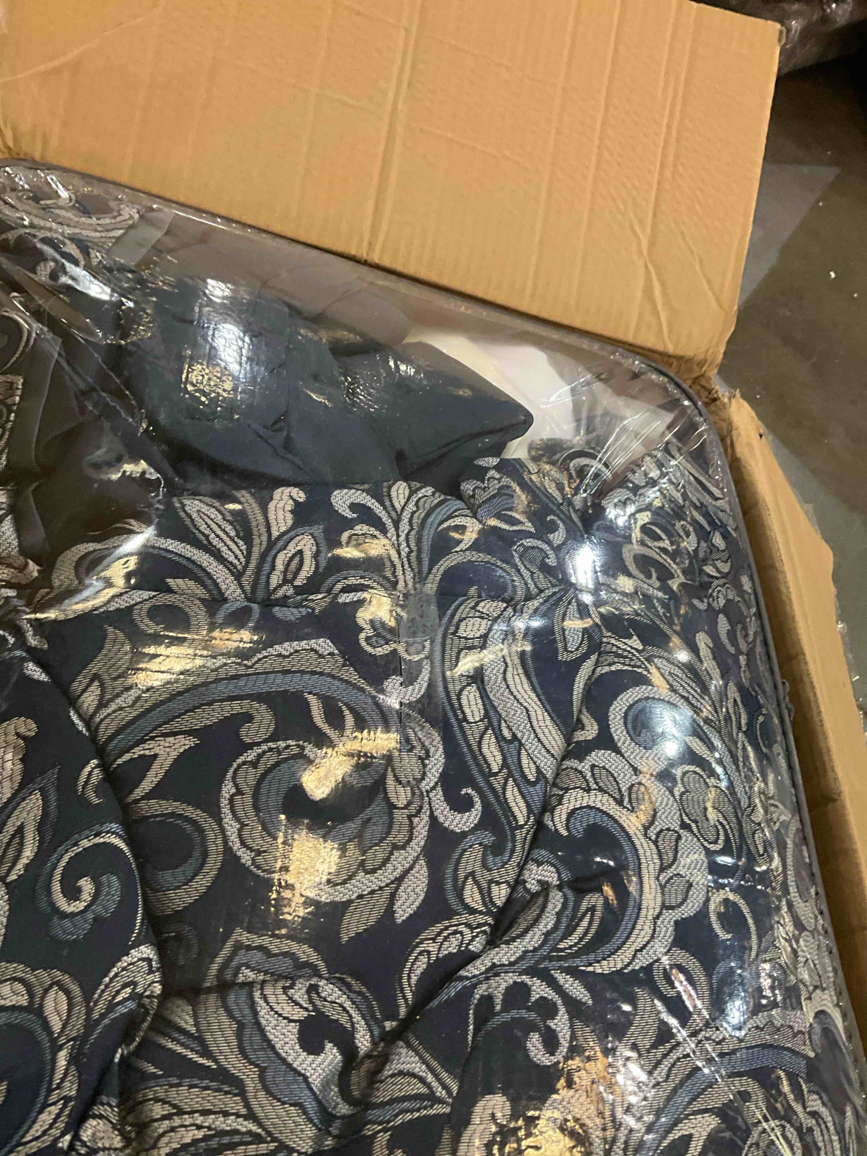 blue comforter 