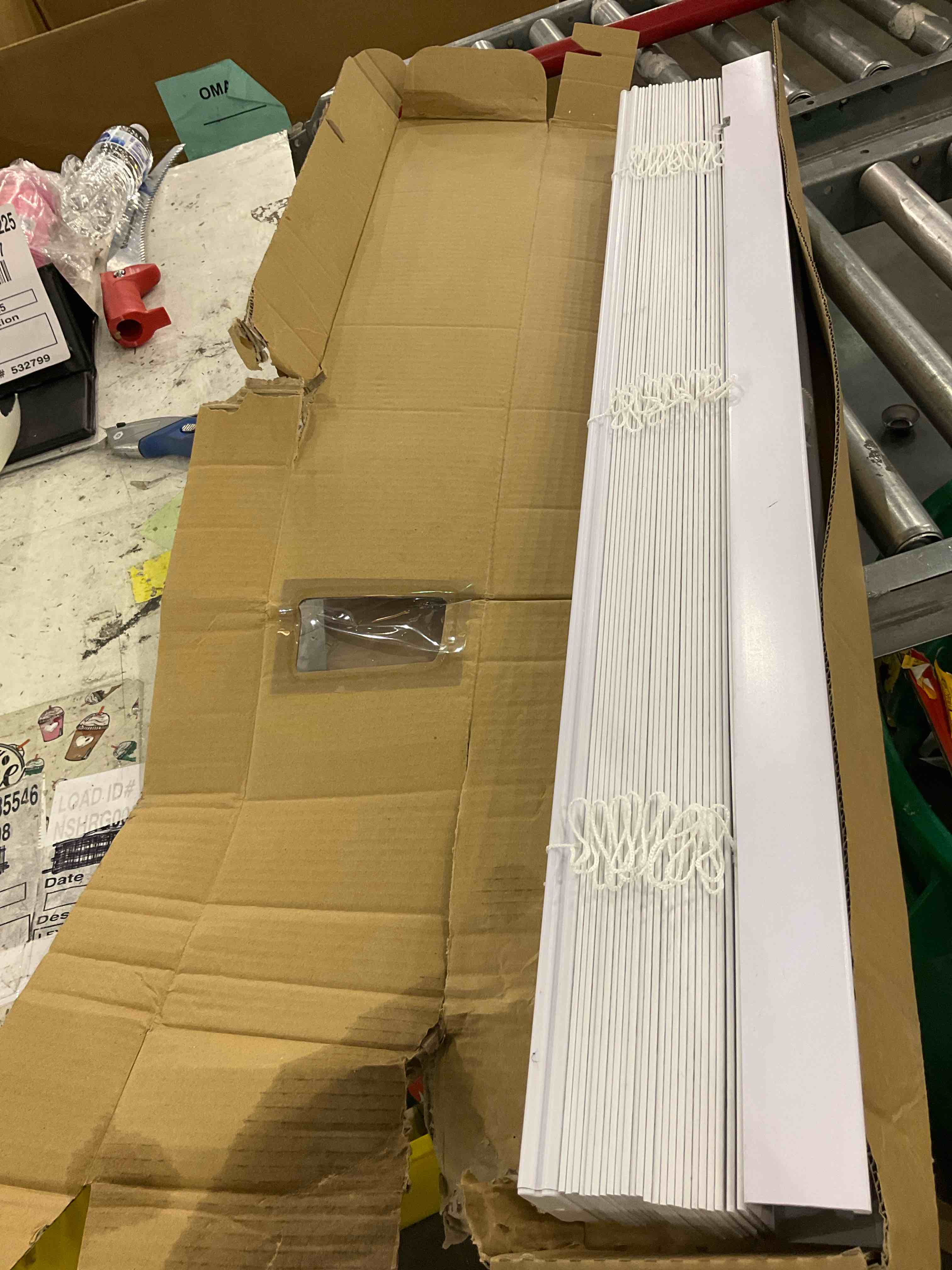 Condition photo showing As Is for Allen + Roth room darkening 