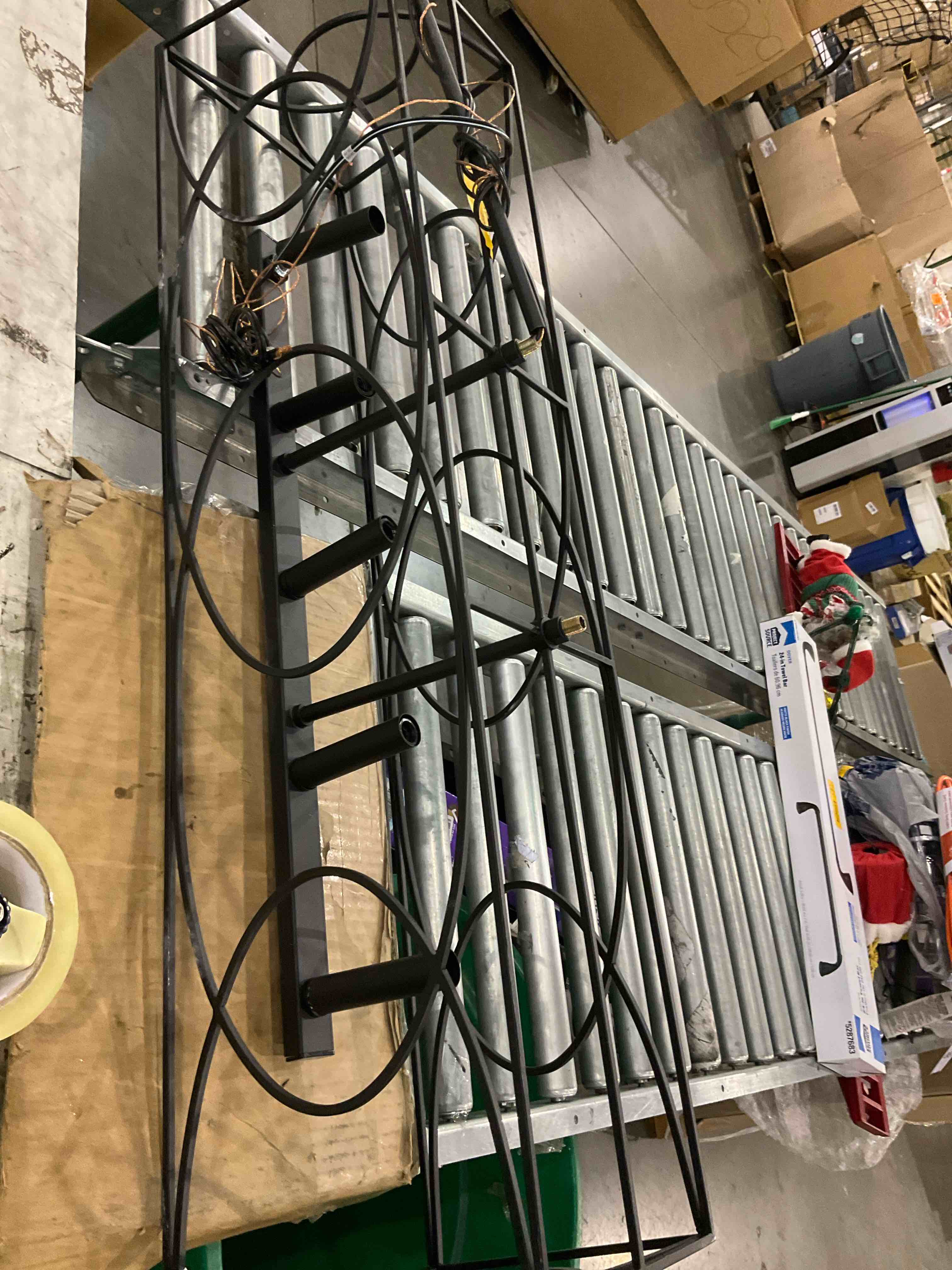 Condition photo showing As Is for light fixture 