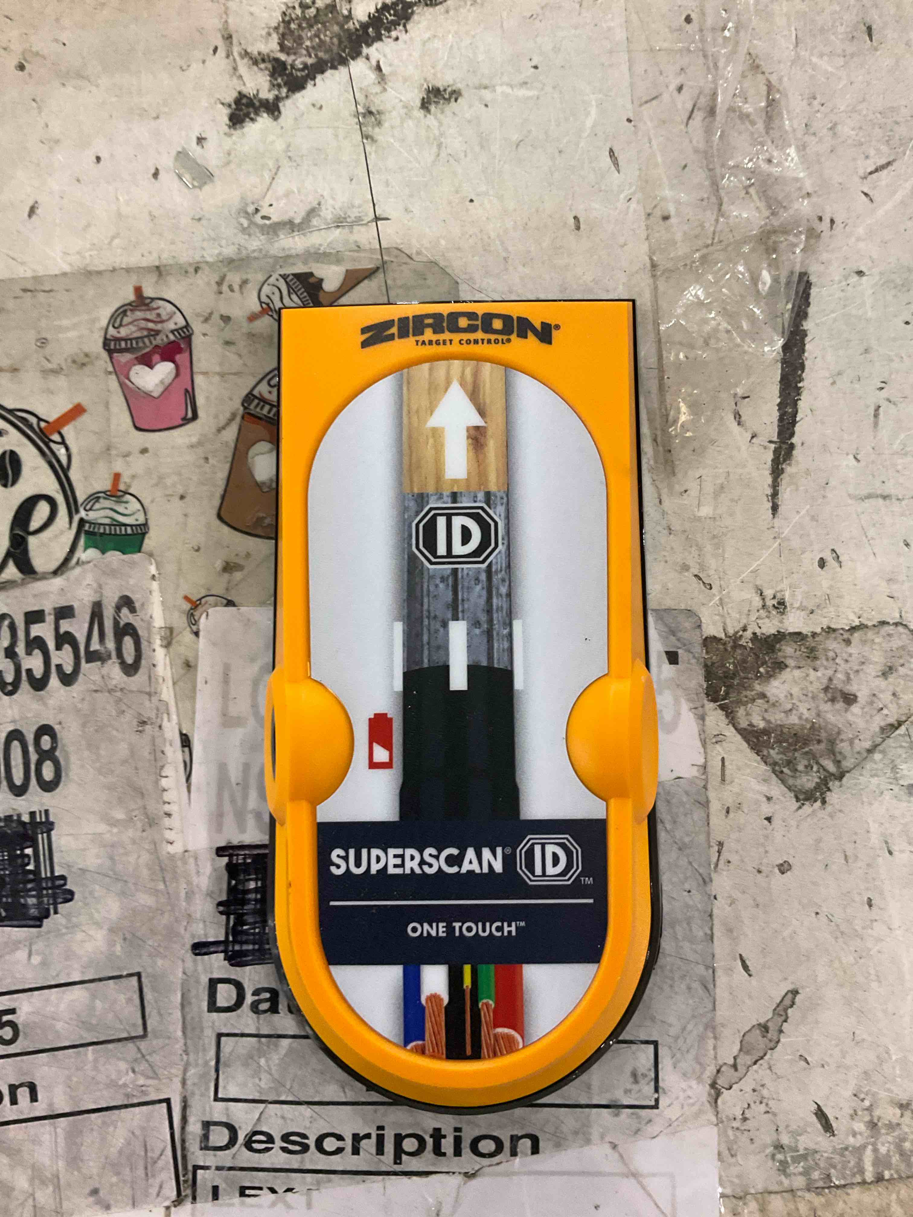 Zircon SuperScan ID advanced wall scanner.  