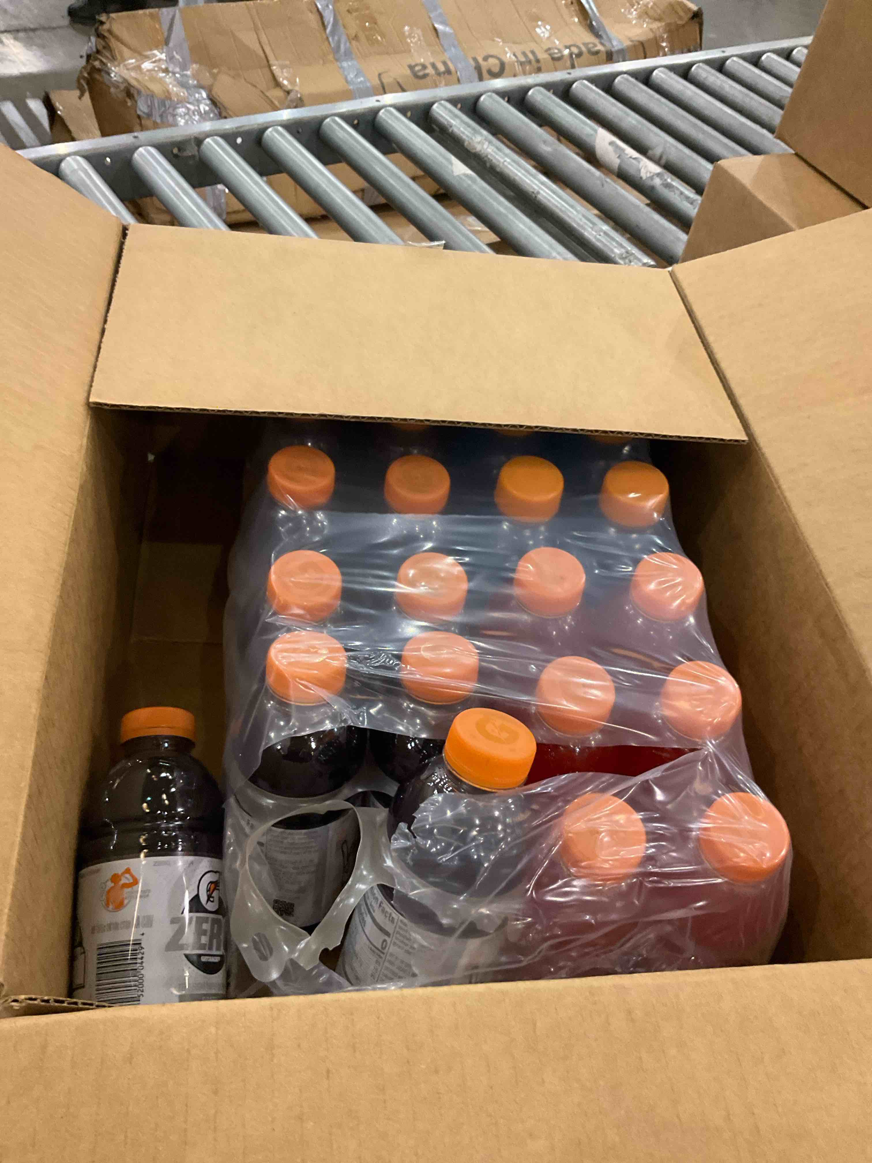 Gatorade Thirst Quencher Zero Sugar Sports Drink, Grape, 12oz Bottles, 12 Pack, Electrolytes for Rehydration