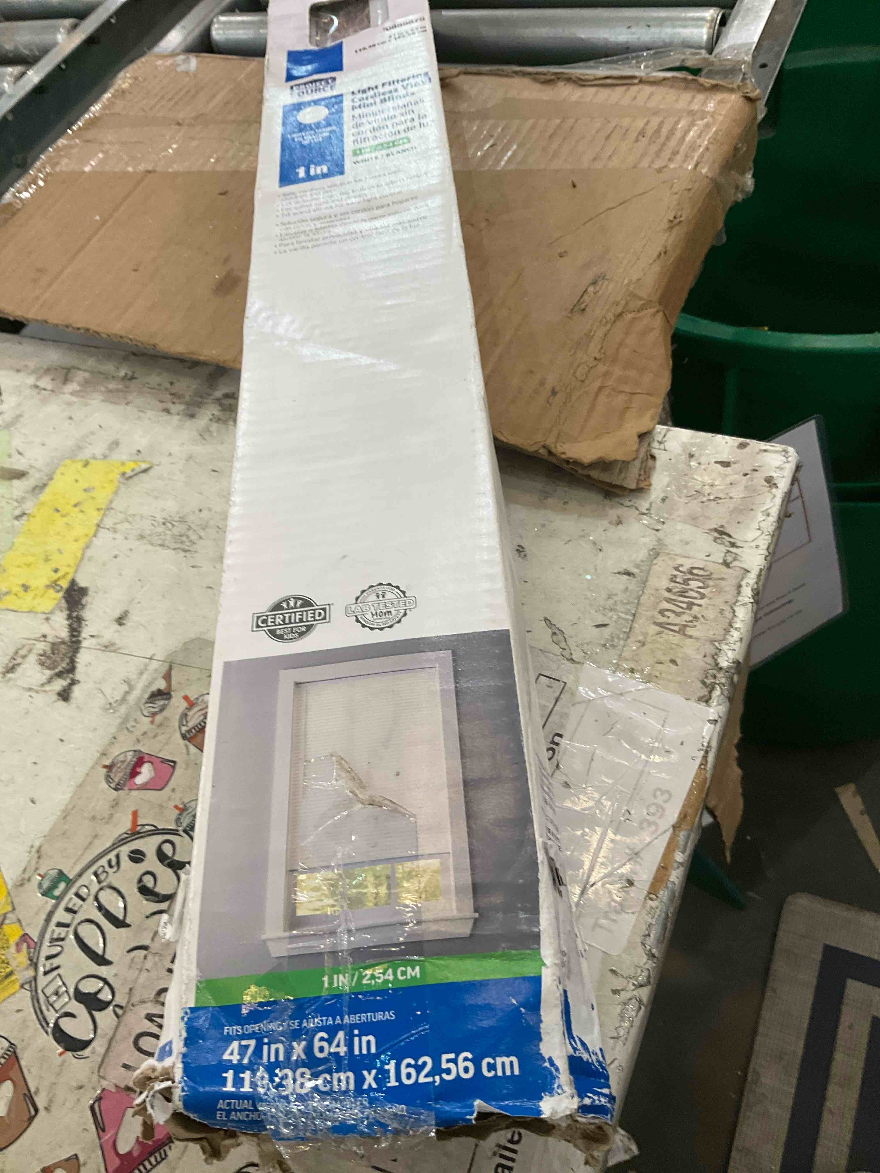project source light filtering cordless vinyl mini blinds