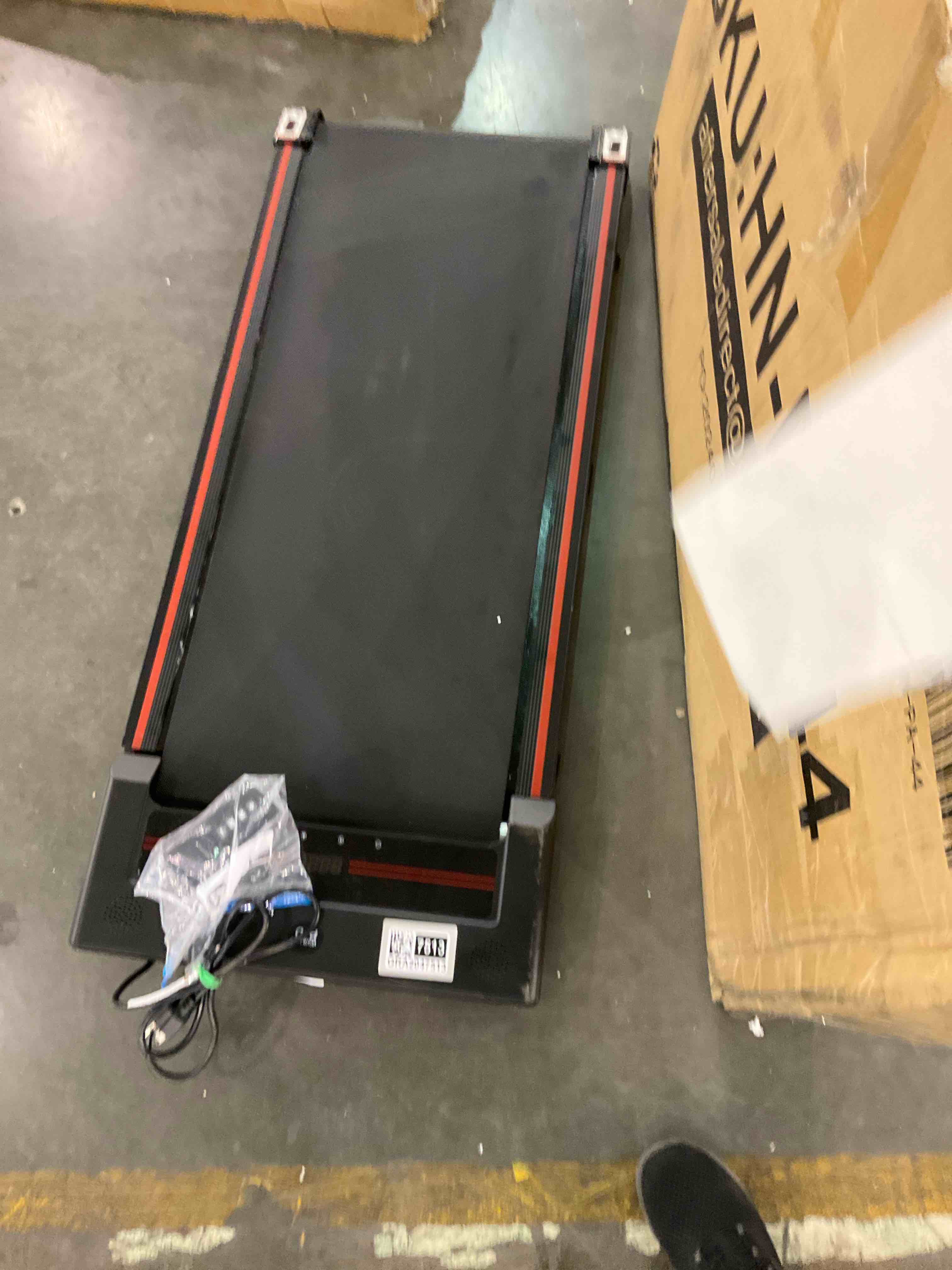 Walking Pad, Under Desk Treadmill for Home and Office, 2.5 HP Portable Treadmill, 3 in 1 Walking Jogging Running Machine with Remote Control, LED Display