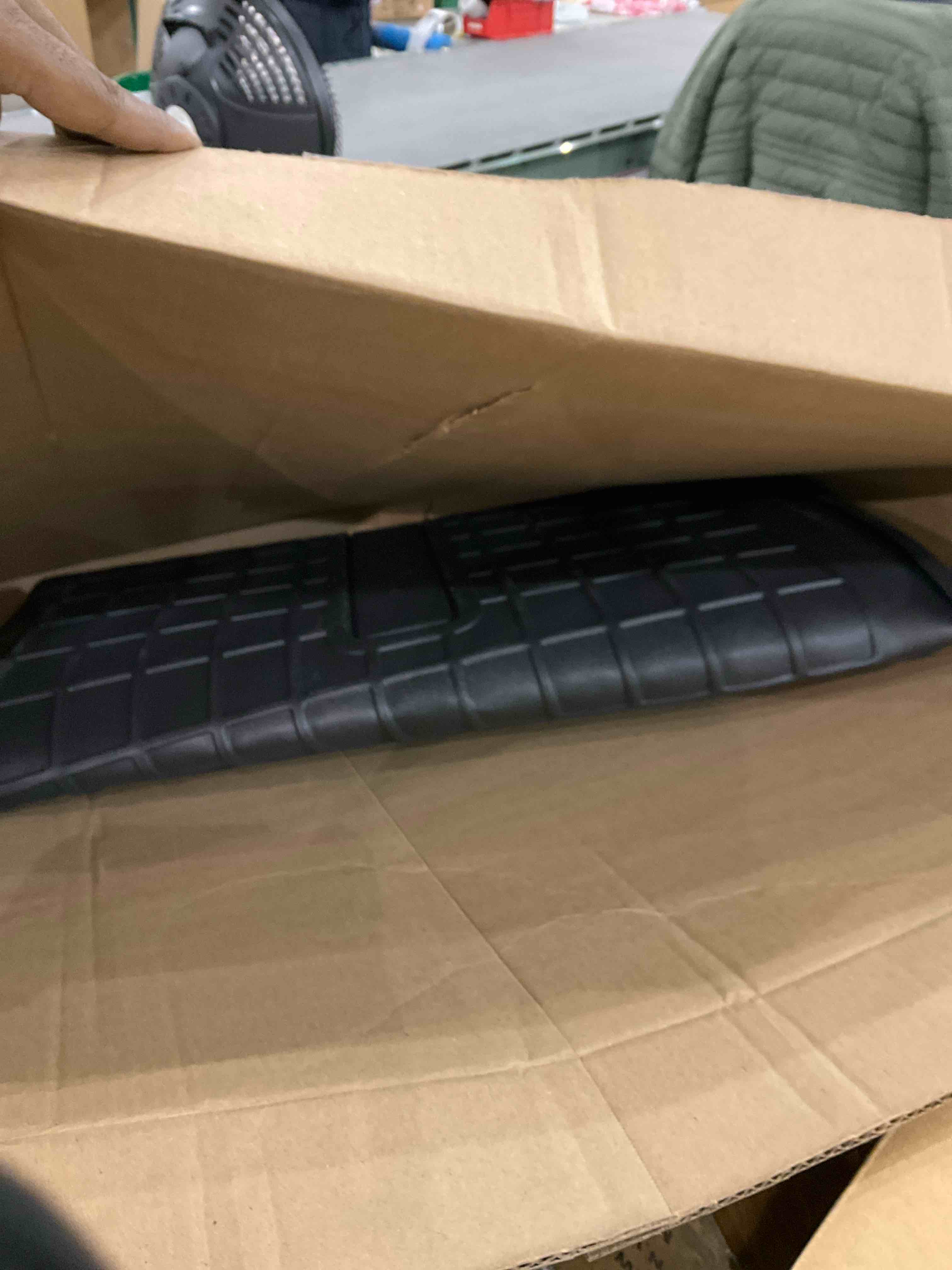 Mixsuper Cargo Liner for Ford Explorer 2011-2019, All Weather Trunk Mat 3D Anti-Slip Rear Trunk Liner Black