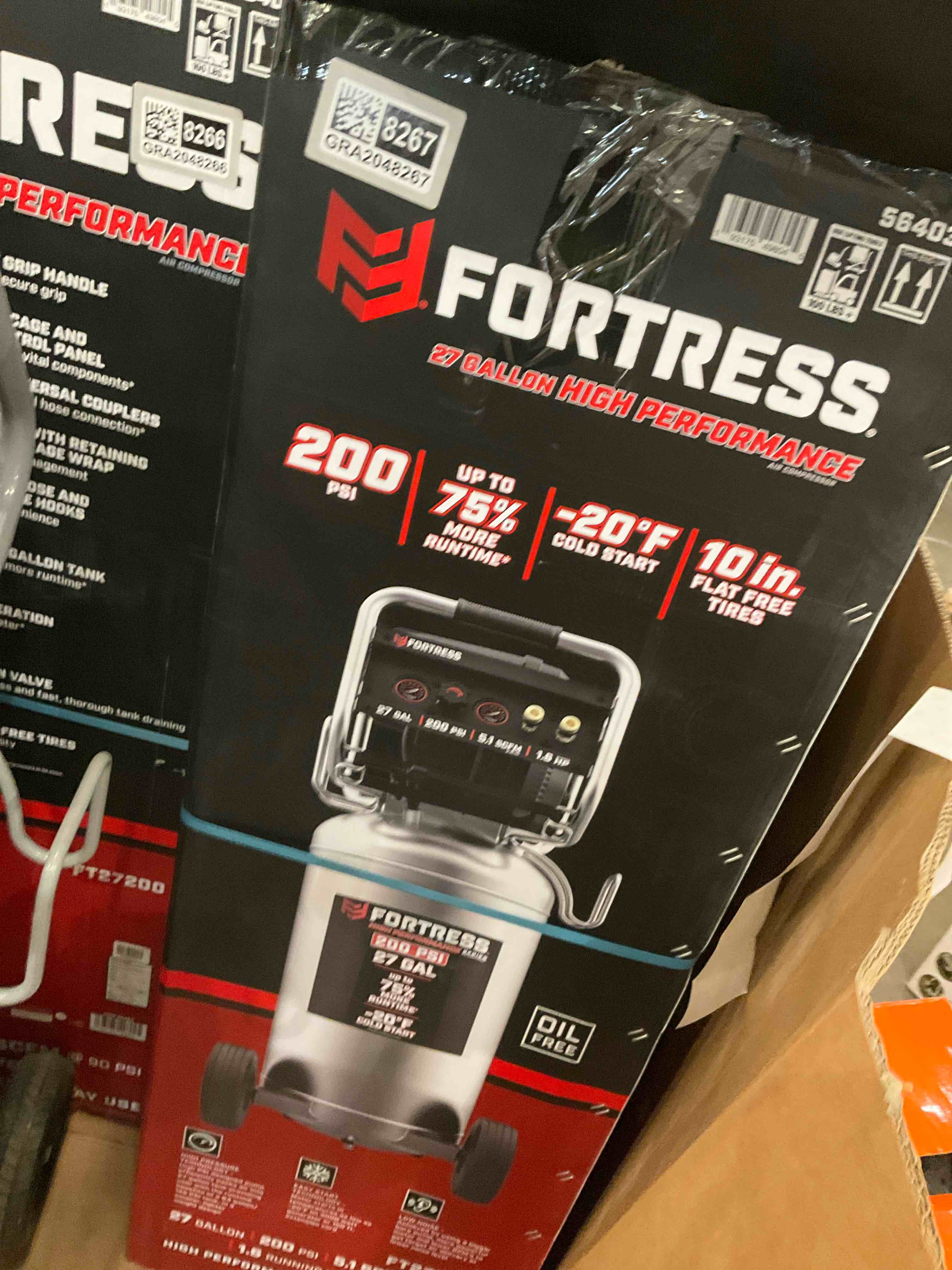 200 psi 27 gal air compressor 
