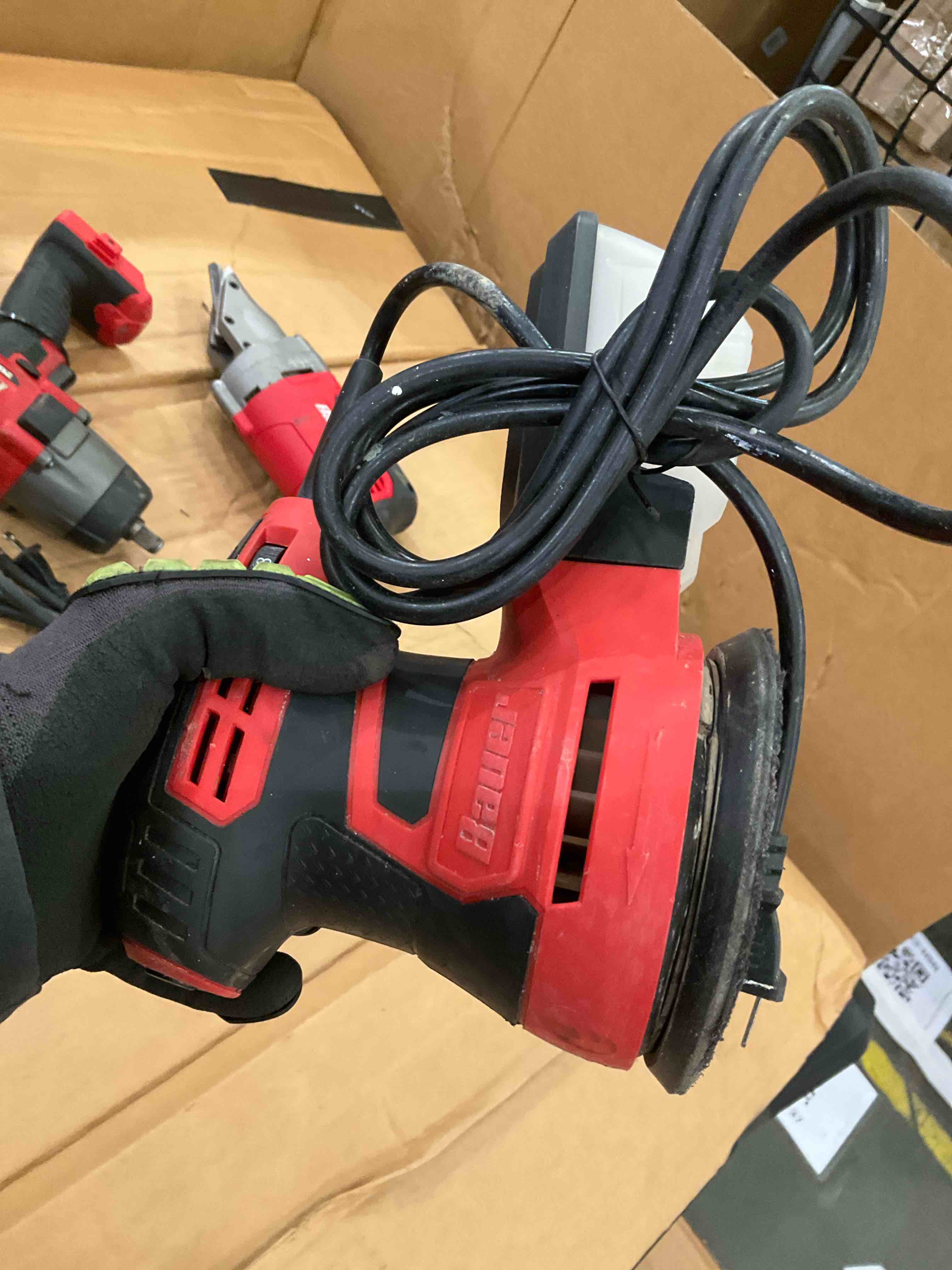 5” orbital palm sander 