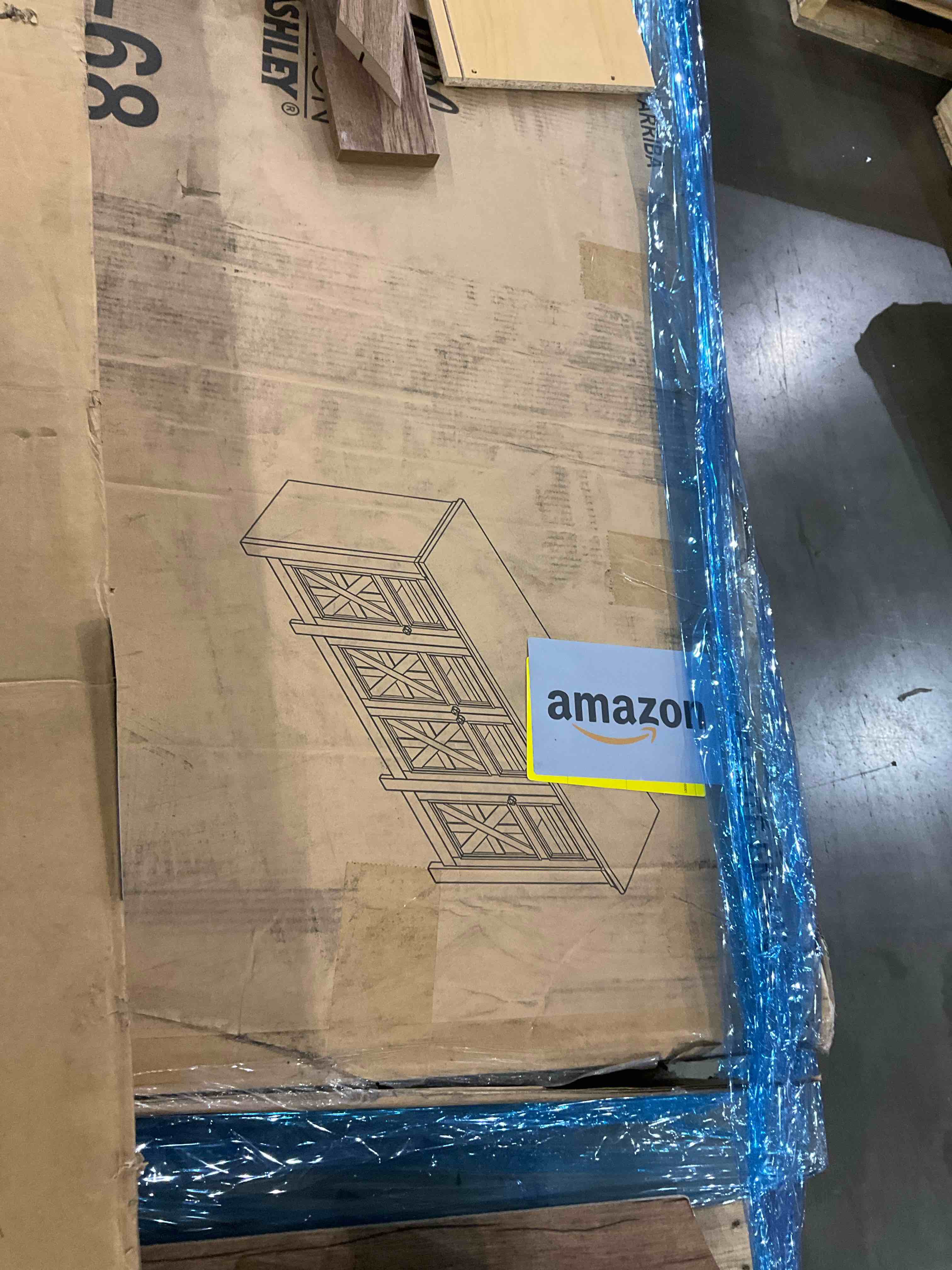 tv stand w 4 door storage space