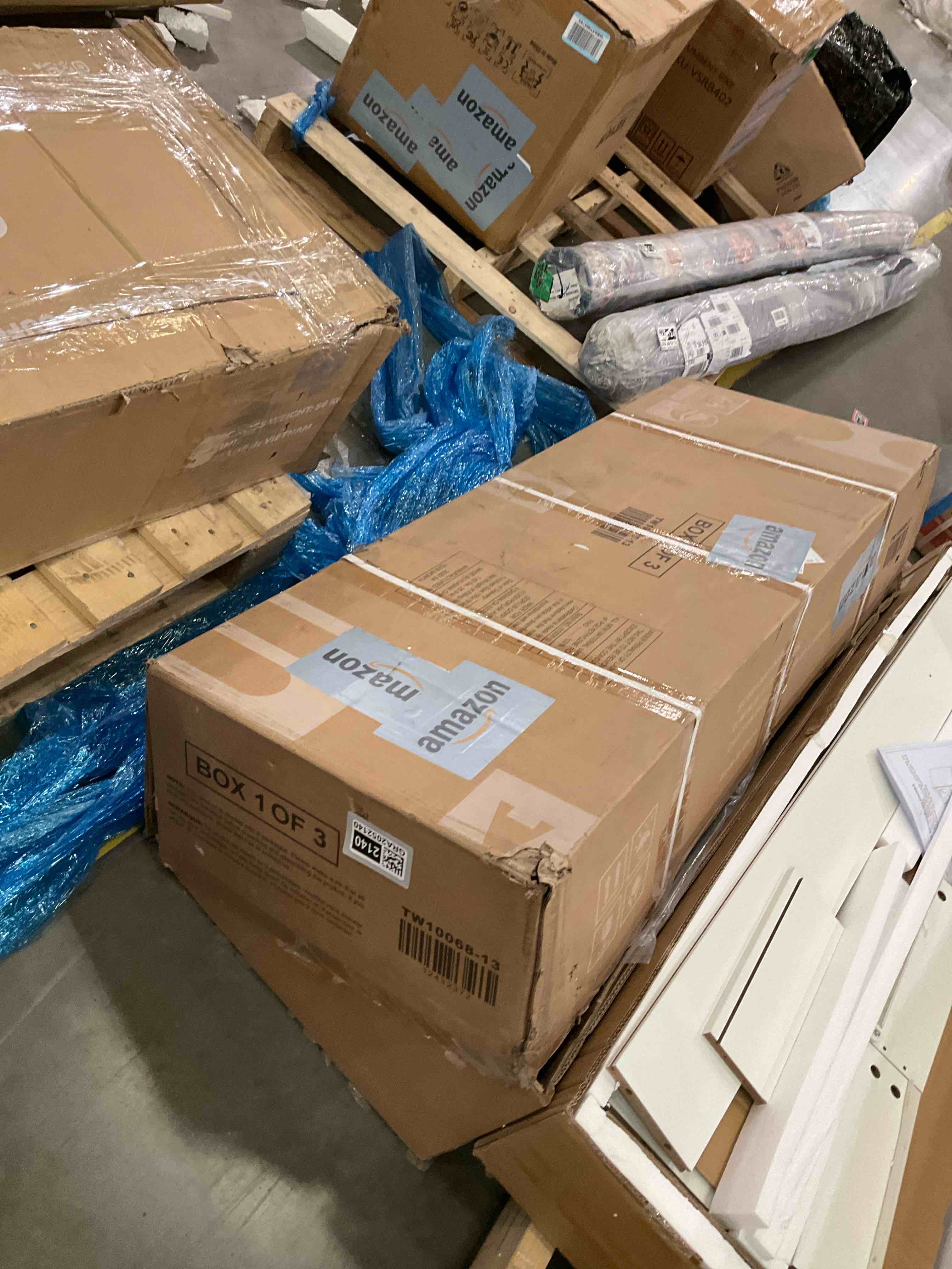 unknown product box 1 of 3, incomplete