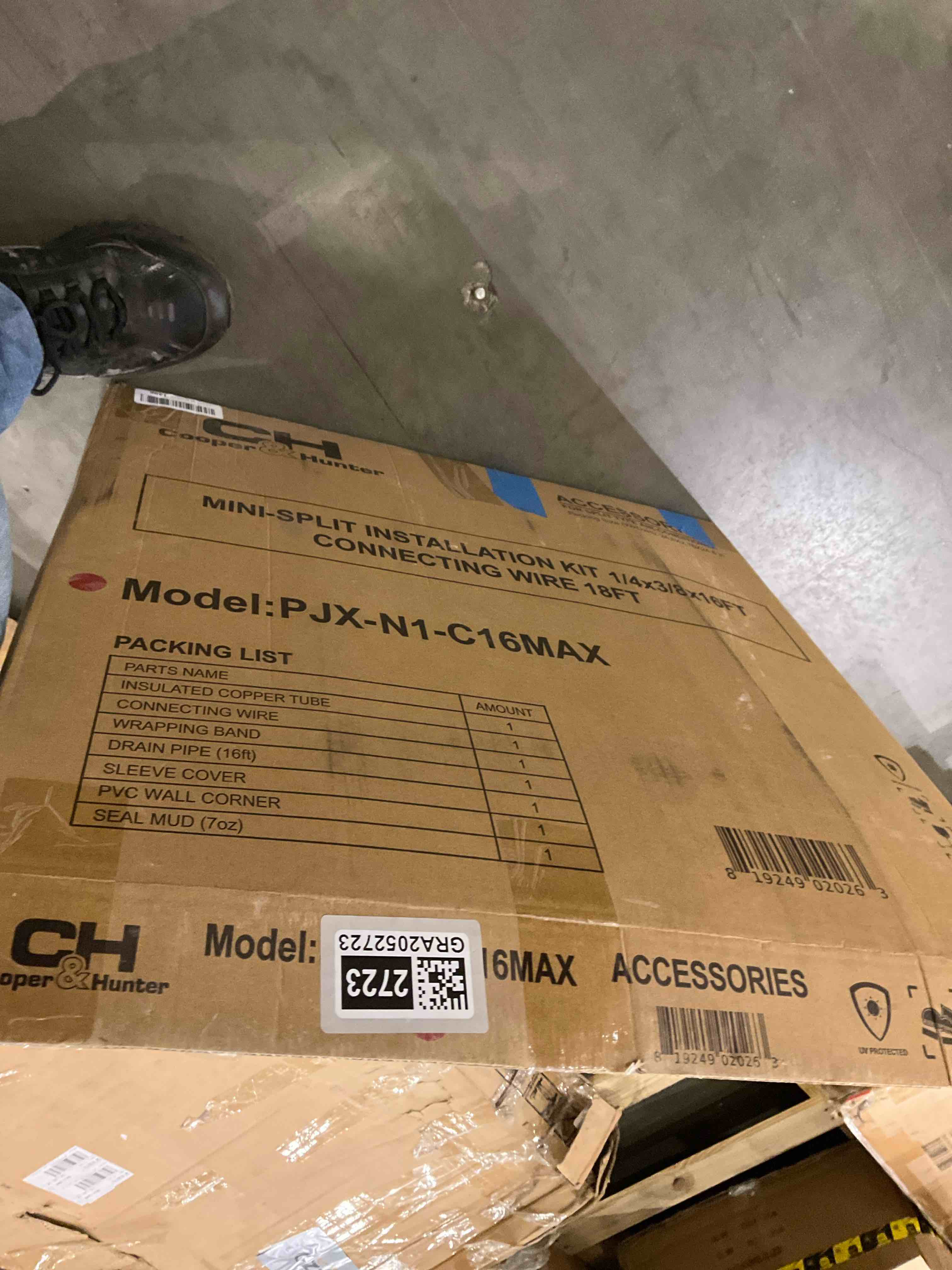 mini split instillation kit wiring