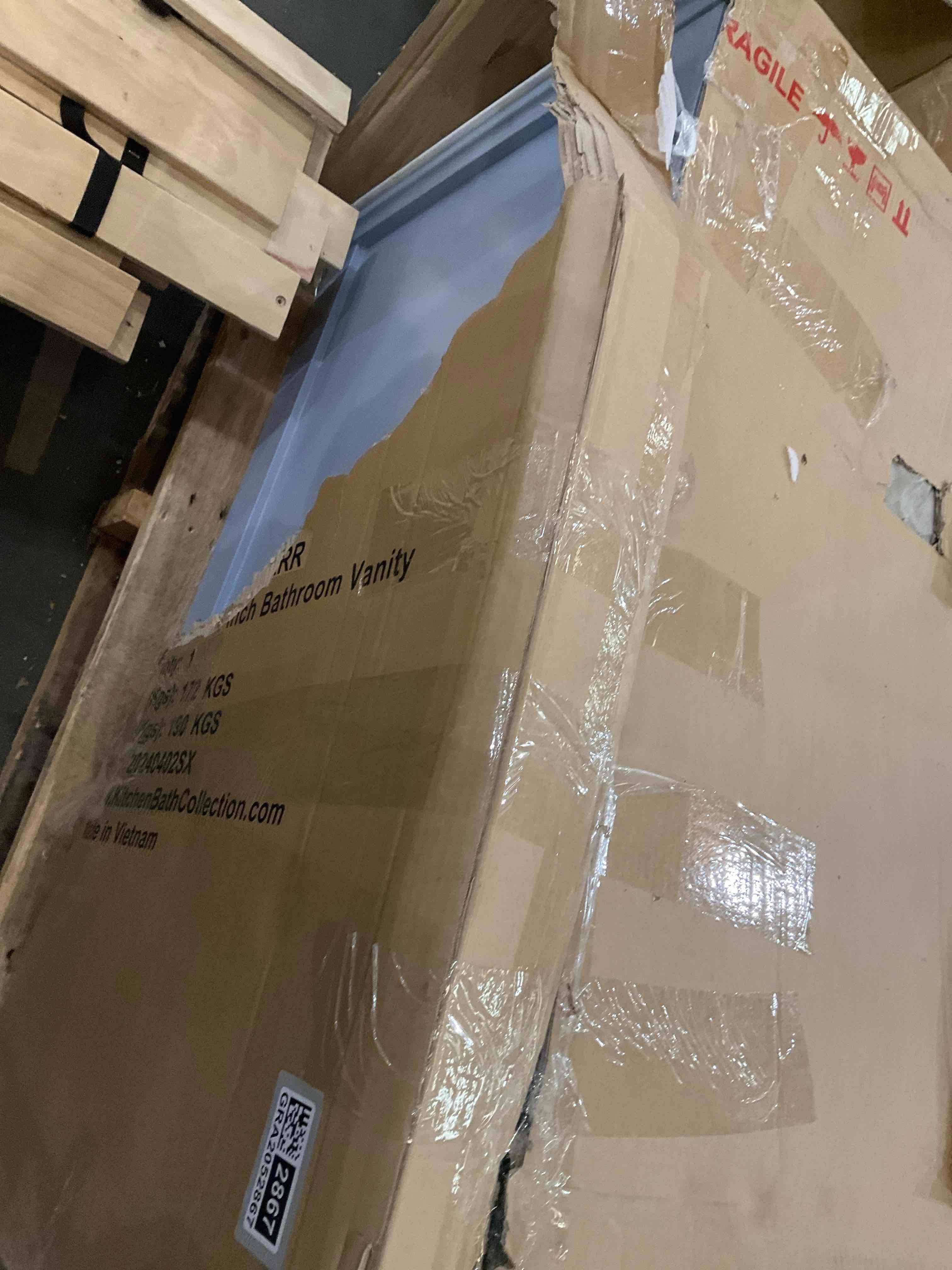 bathroom vanity w top and double sink 