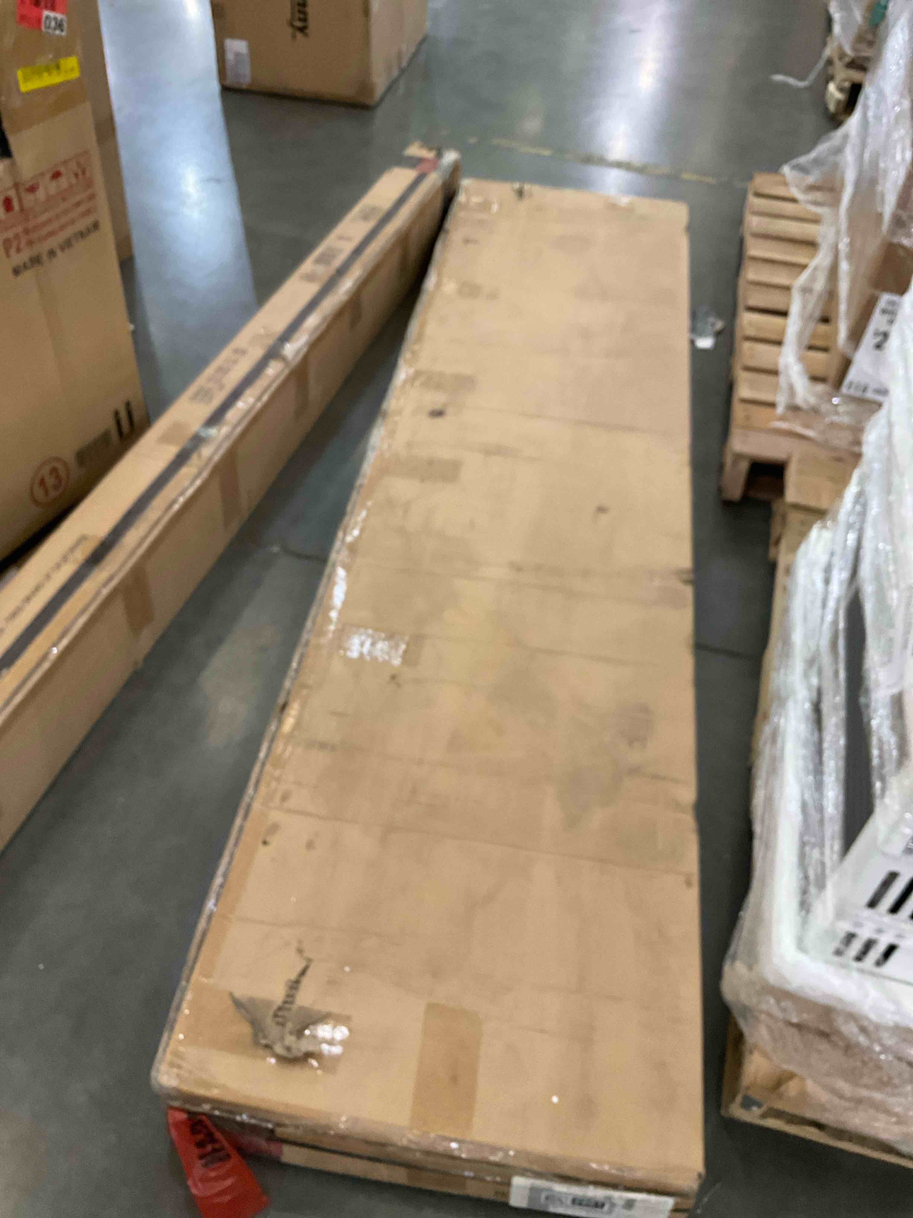 Box 2 of 3 only. king bed footboard 