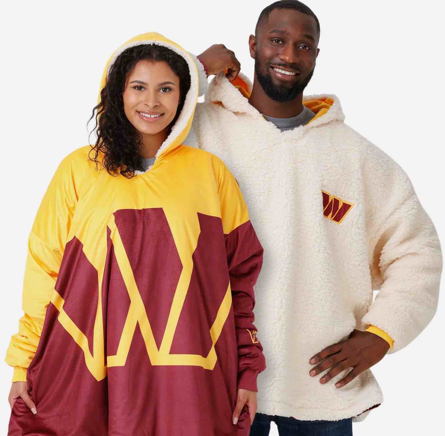 Washington Commanders Reversible Colorblock Hoodeez