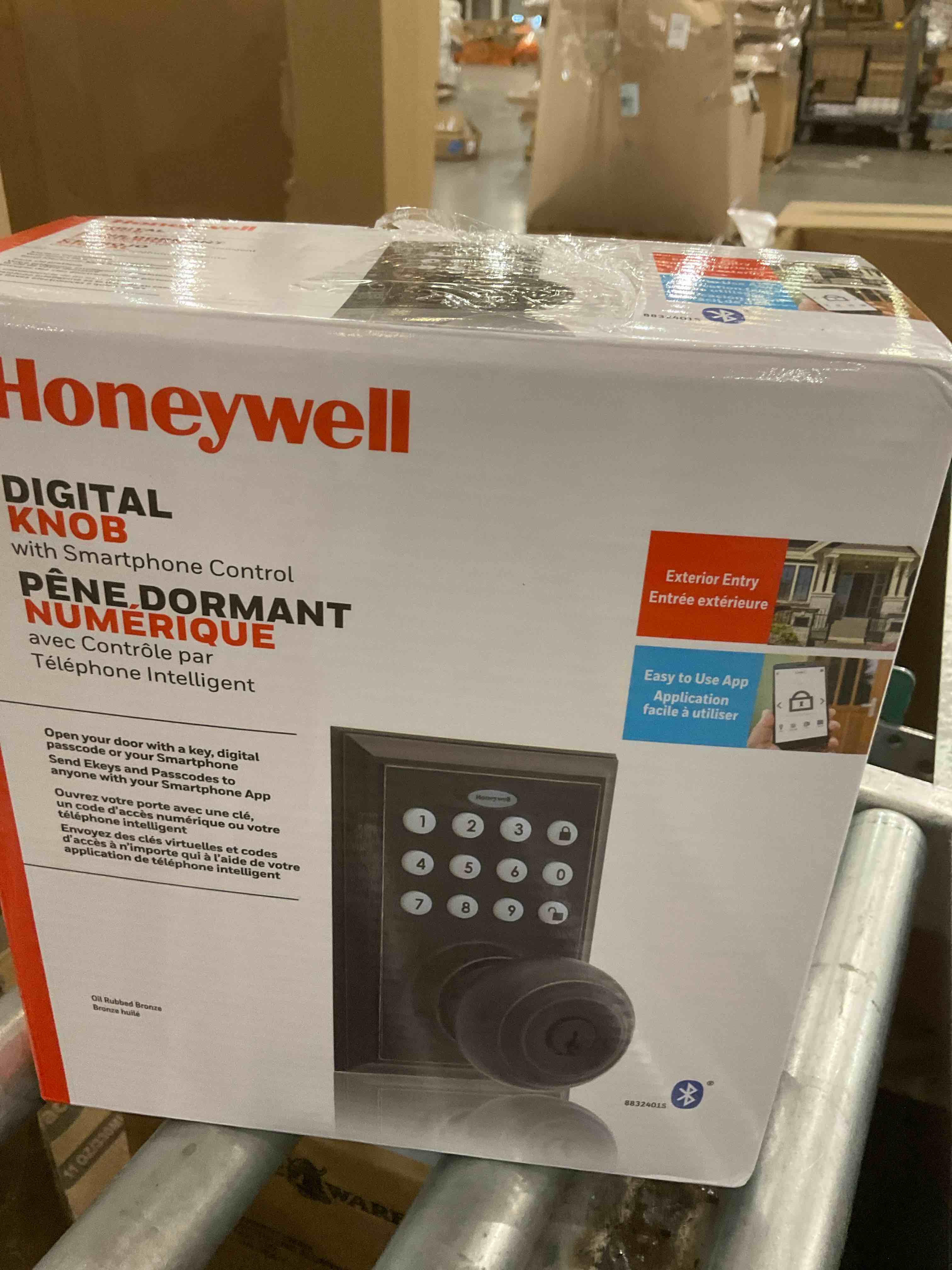 Digital Deadbolt Smart Door Knob with Bluetooth Capability