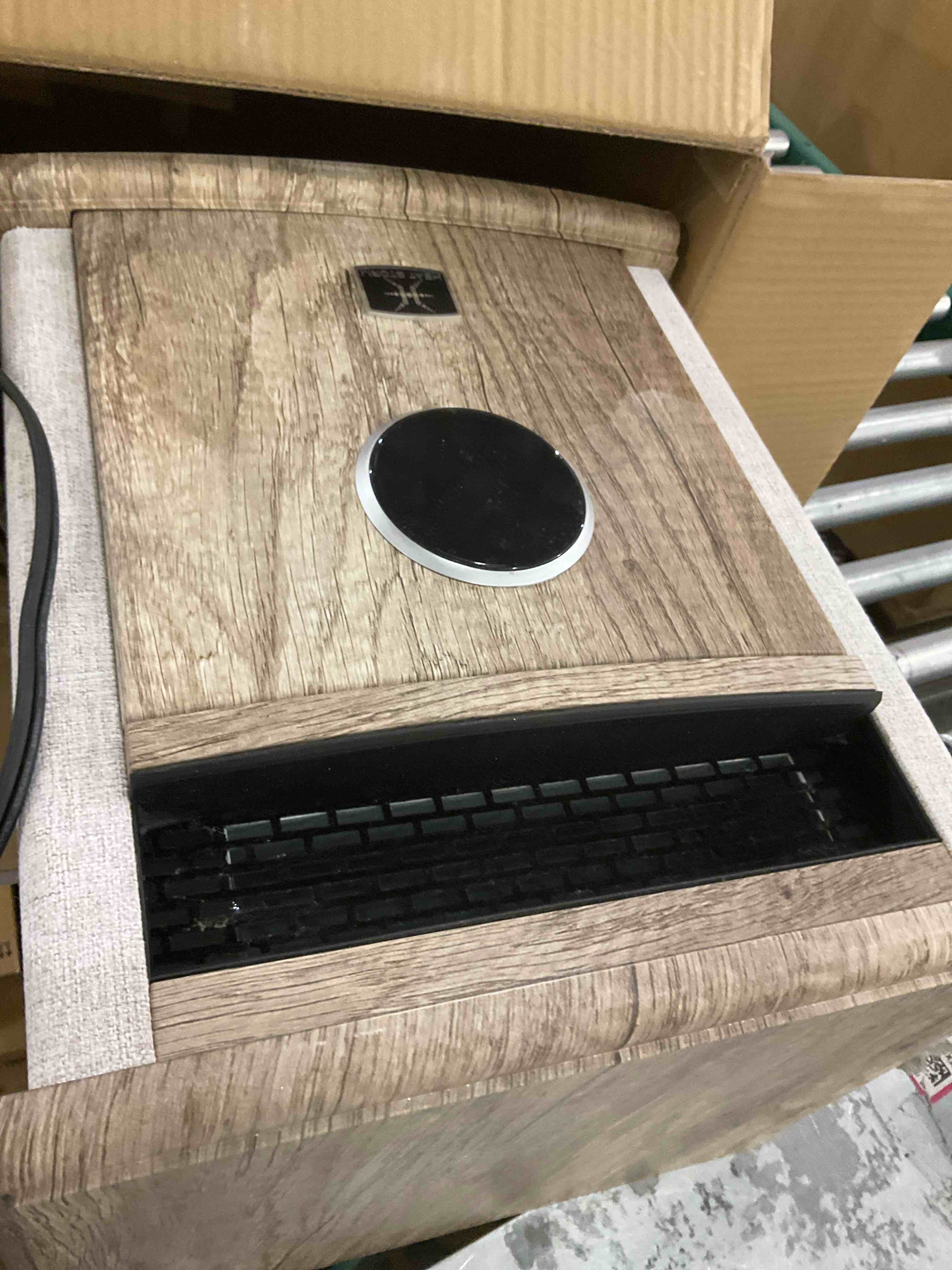 1,500 Watt Electric Infrared Cabinet Heater with Digital Thermostat