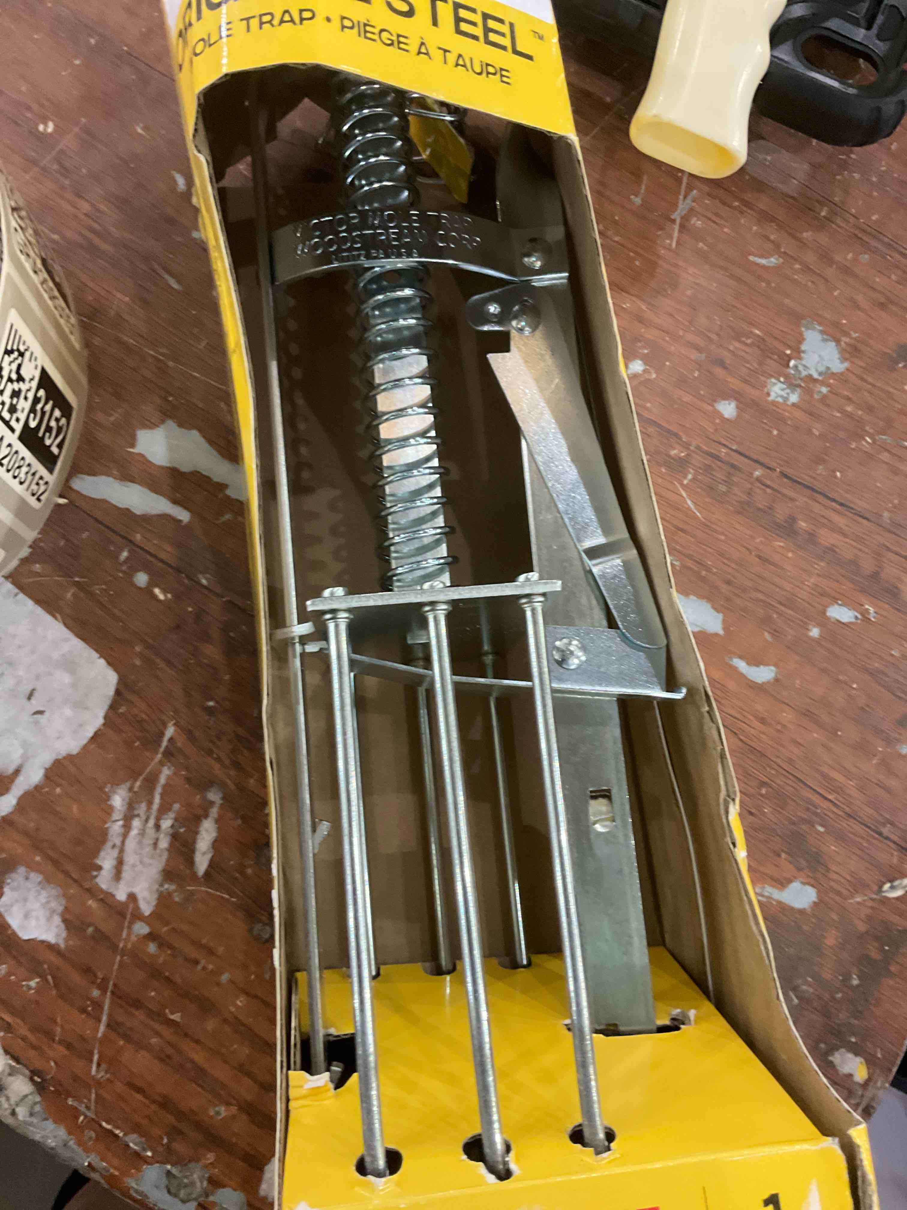 Victor 0645 Plunger Style Mole Trap and Killer