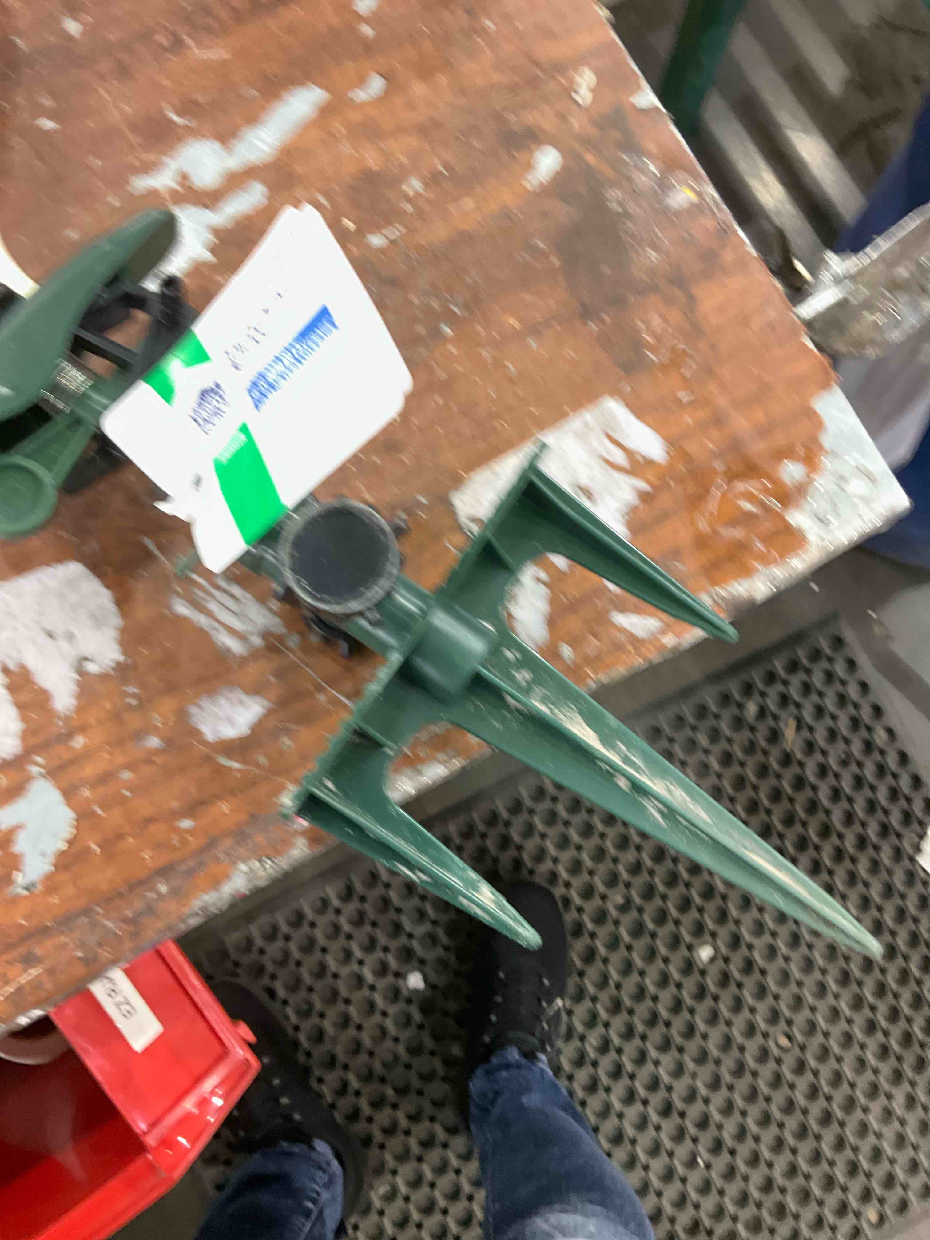 Biswing 2 Pack Impact Sprinkler Head on Metal Step Spike, Heavy Duty Zinc Alloy Lawn Sprinkler, Adjustable Coverage Nozzle on Sturdy Spike Base, 360 Degree Large Area Irrigation